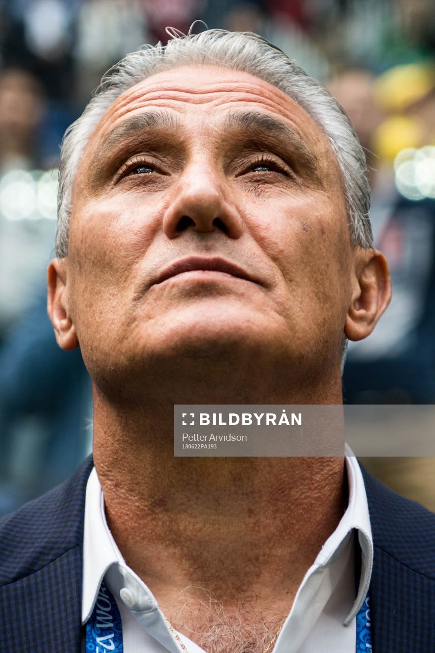 Head coach Tite of Brazil prior the FIFA World Cup group