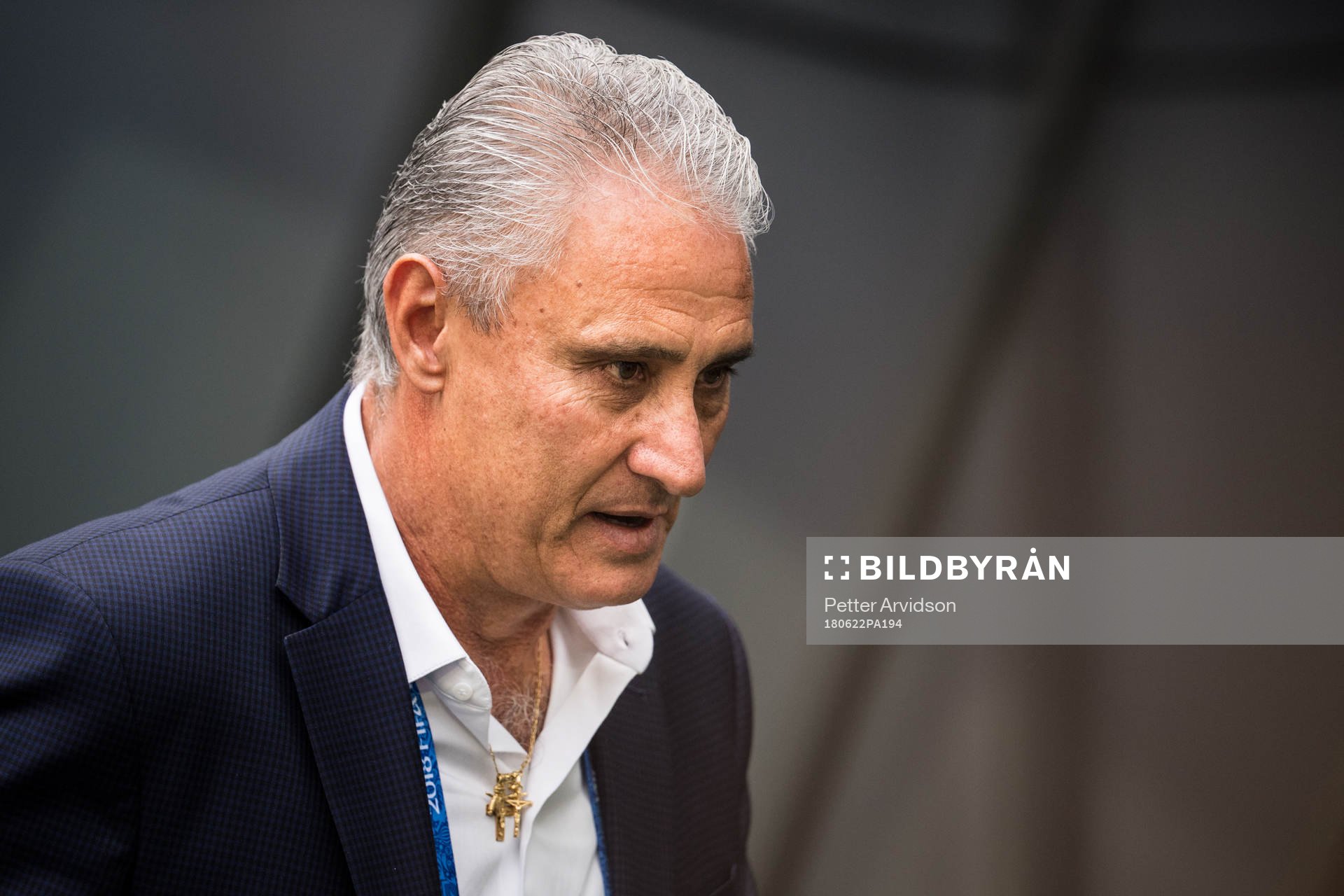 Head coach Tite of Brazil prior the FIFA World Cup group