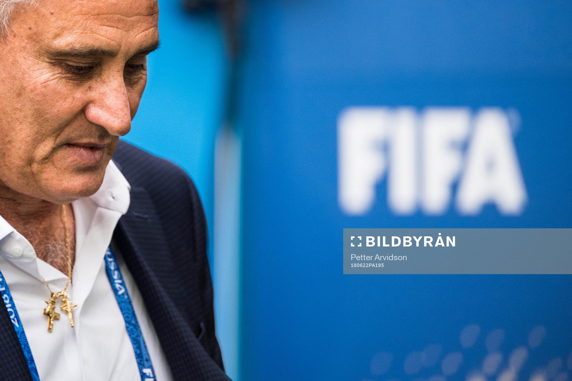 Head coach Tite of Brazil prior the FIFA World Cup group