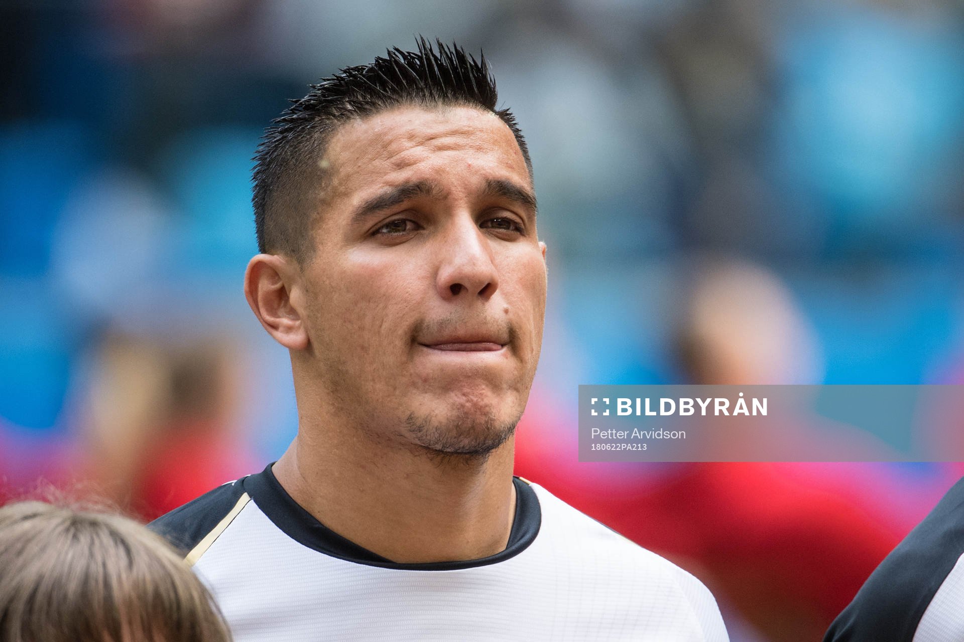 David Guzman of Costa Rica prior the FIFA World Cup group