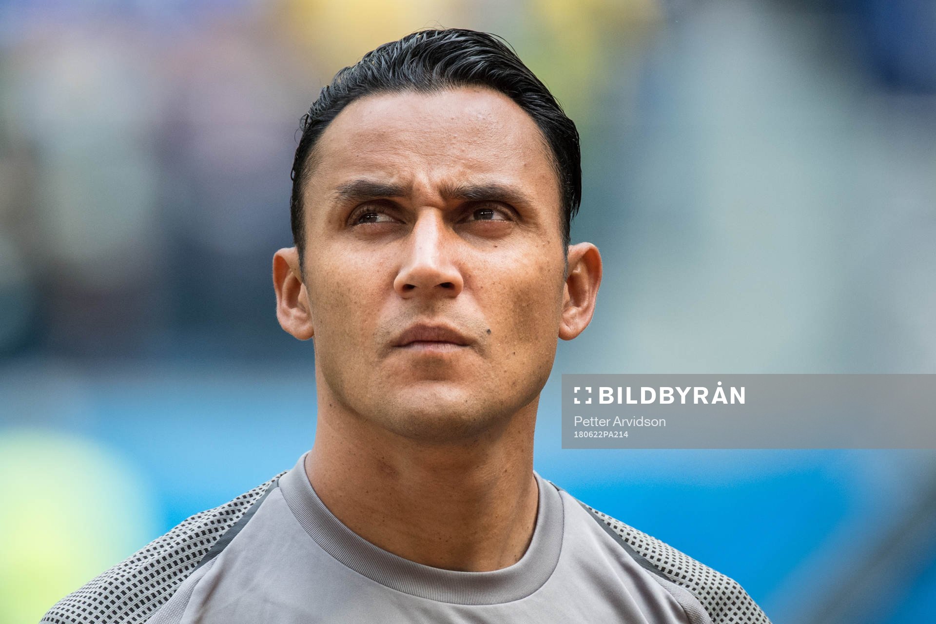 Goalkeeper Keylor Navas of Costa Rica prior the FIFA World