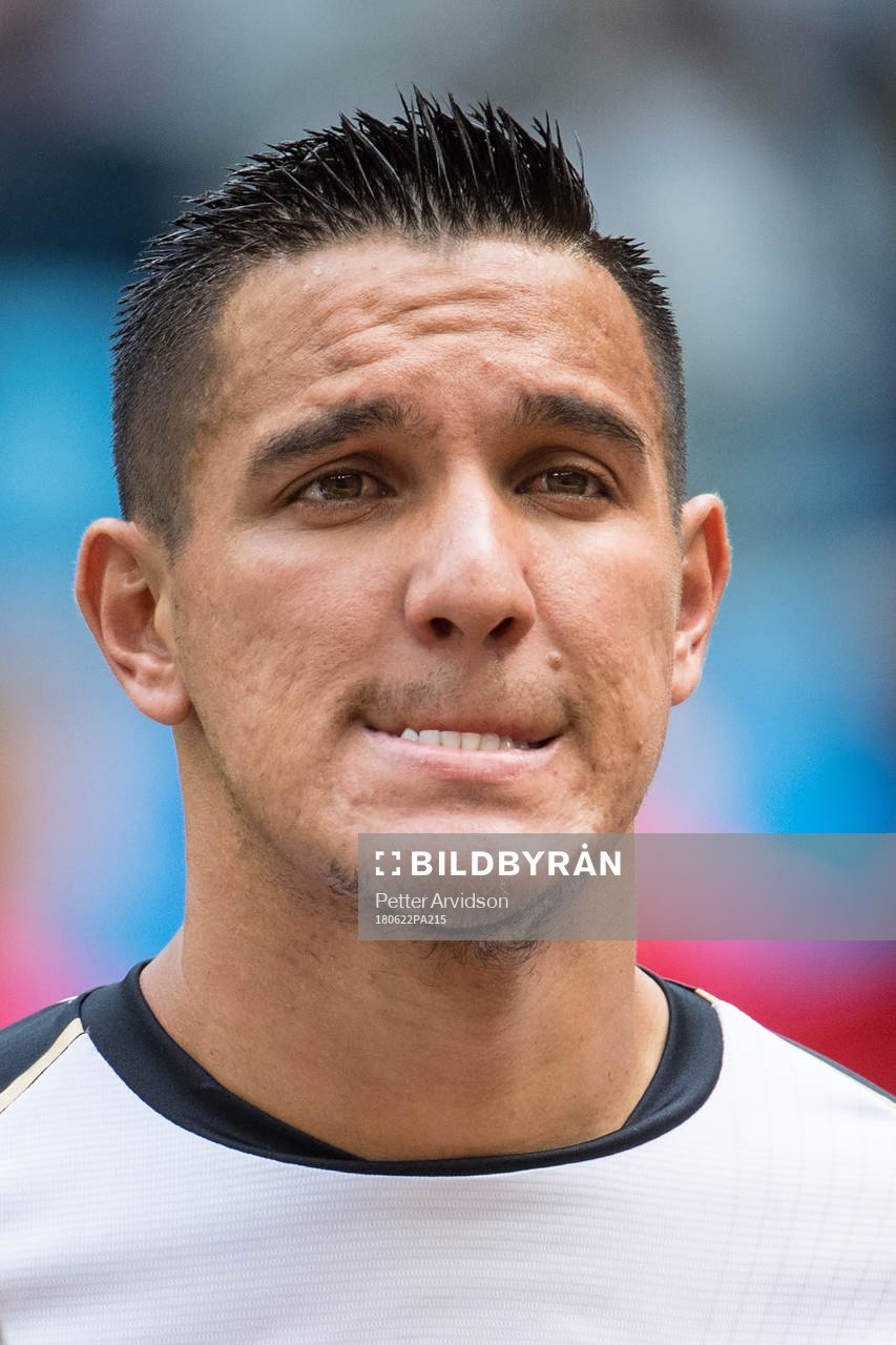 David Guzman of Costa Rica prior the FIFA World Cup group