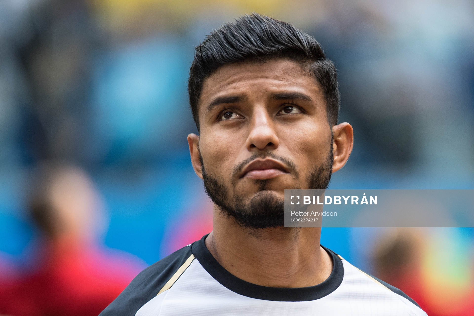 Johan Venegas of Costa Rica prior the FIFA World Cup group