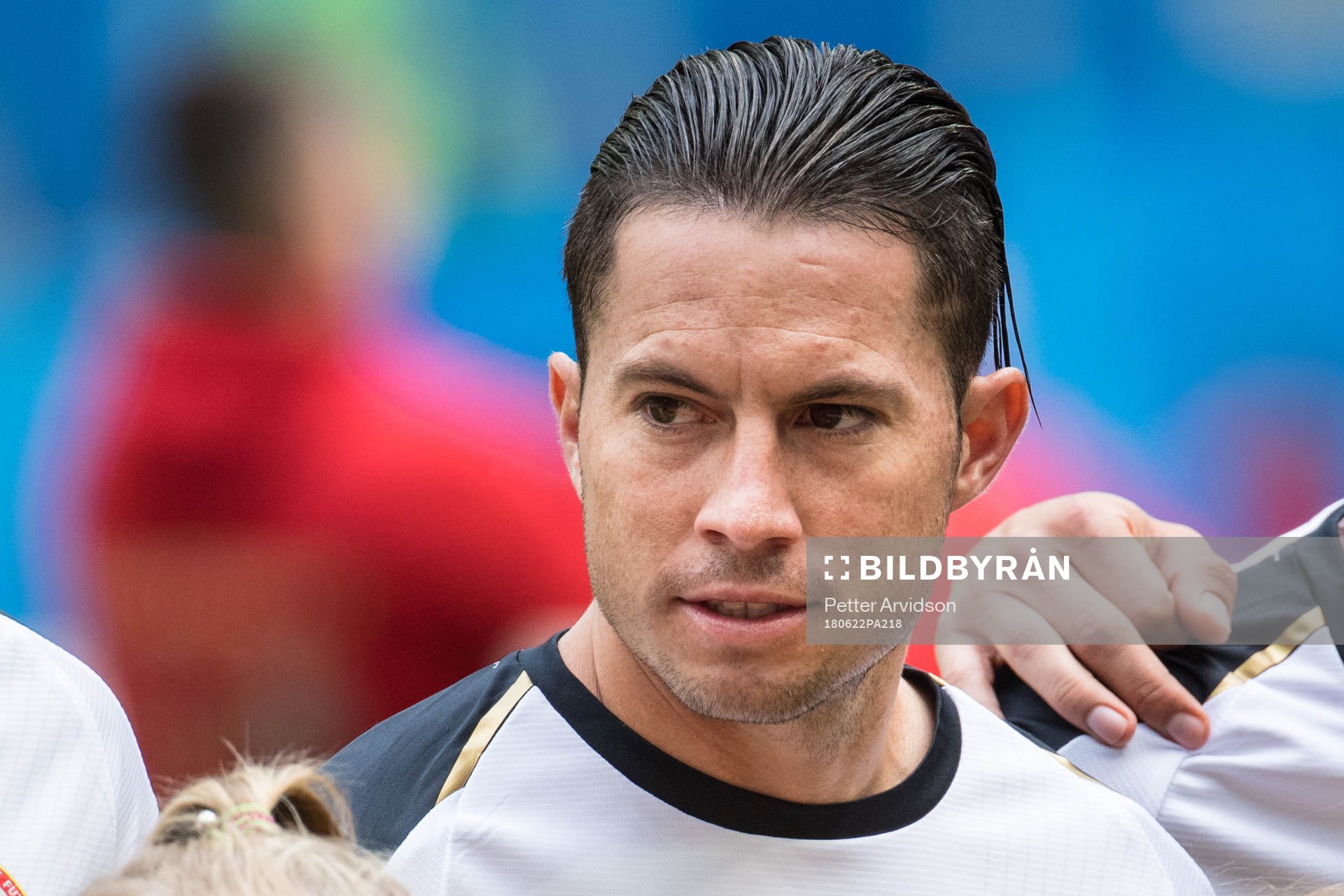 Bryan Oviedo of Costa Rica prior the FIFA World Cup group