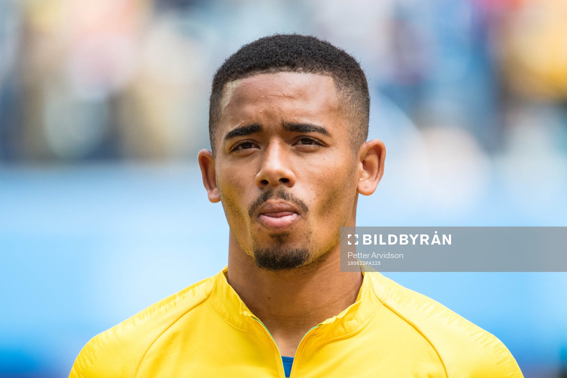 Gabriel Jesus of Brazil prior the FIFA World Cup group