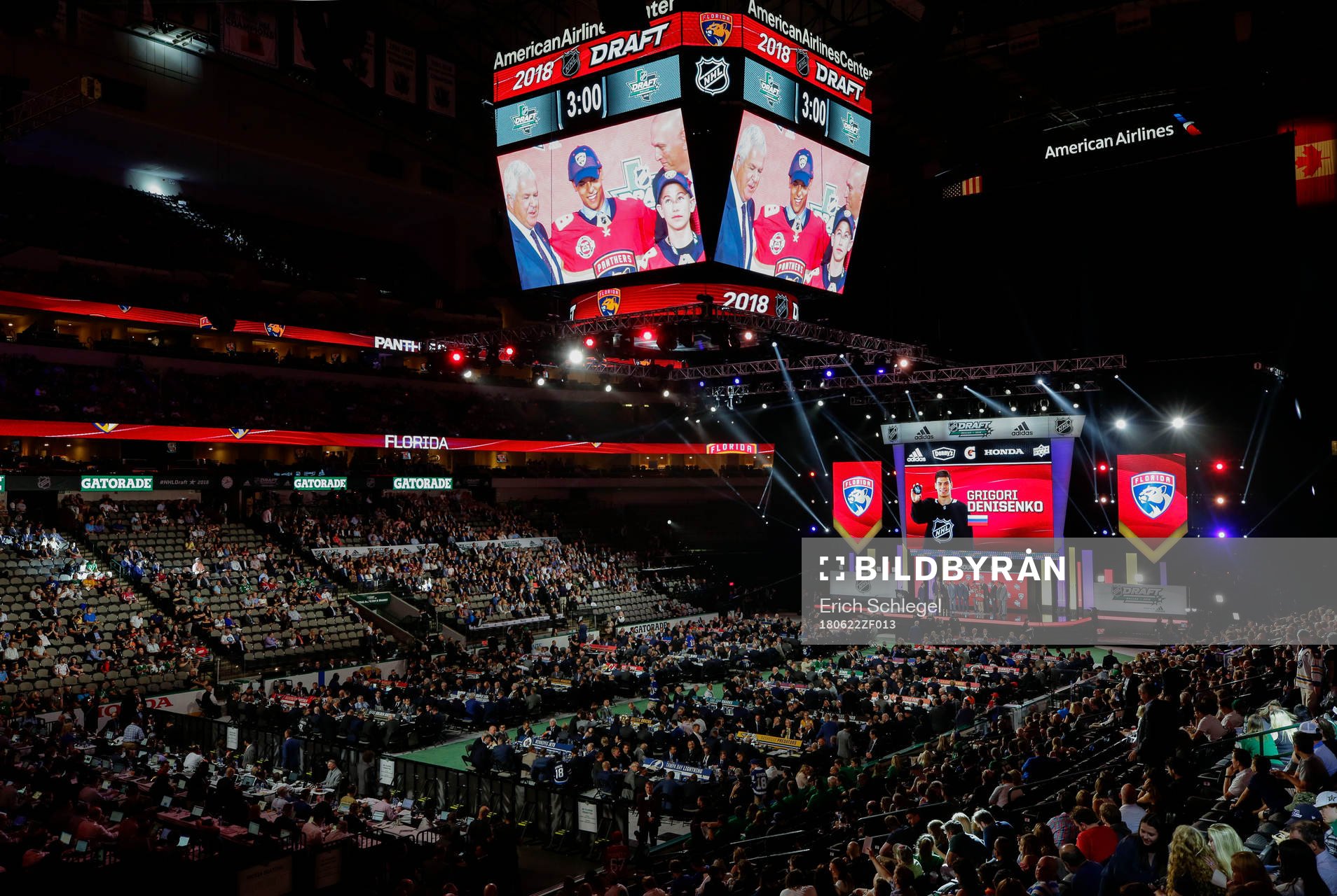 Grigori Denisenko of Russia is 15th overall pick by the