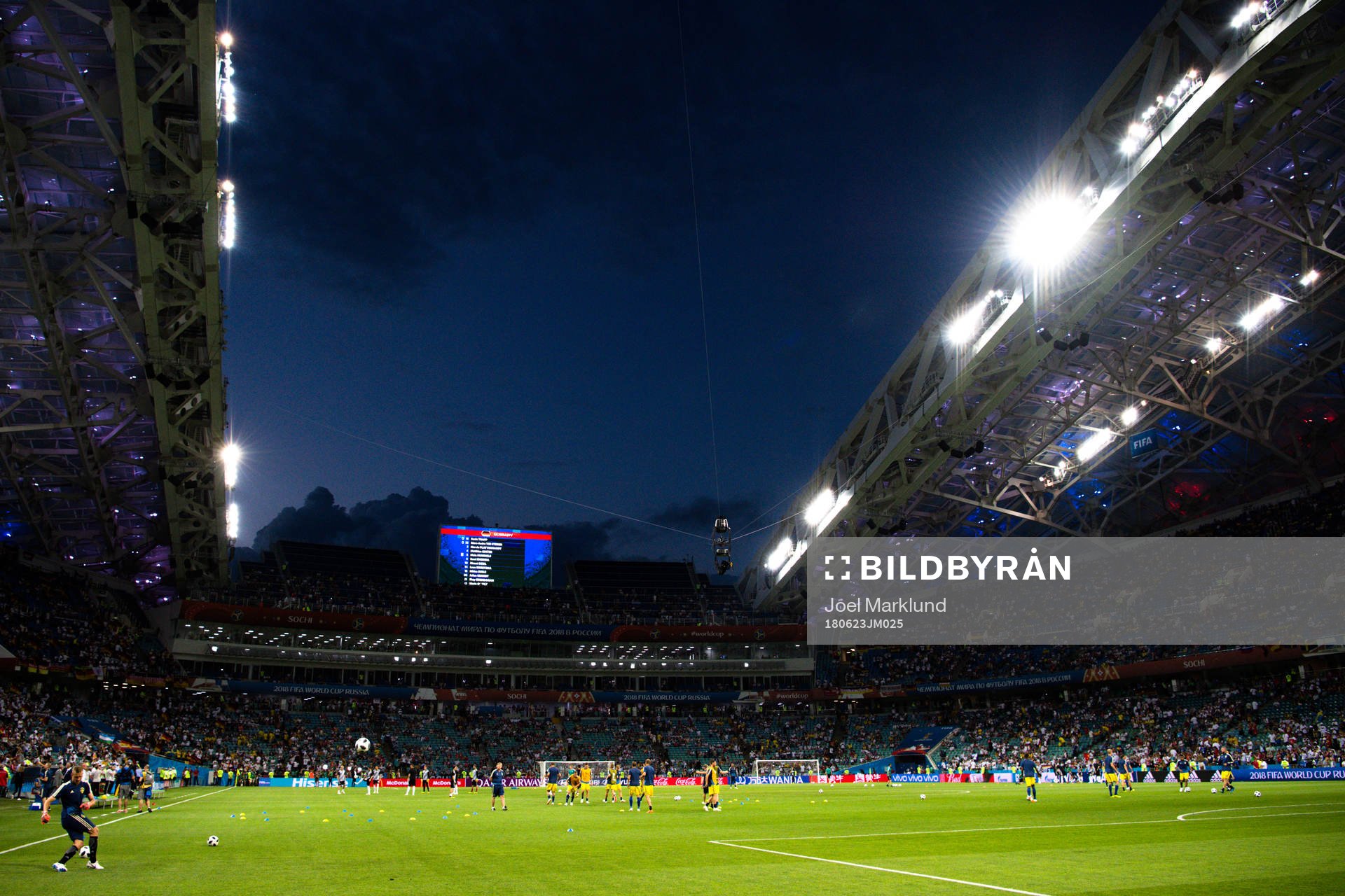 Fisht Stadium prior the FIFA World Cup group stage match