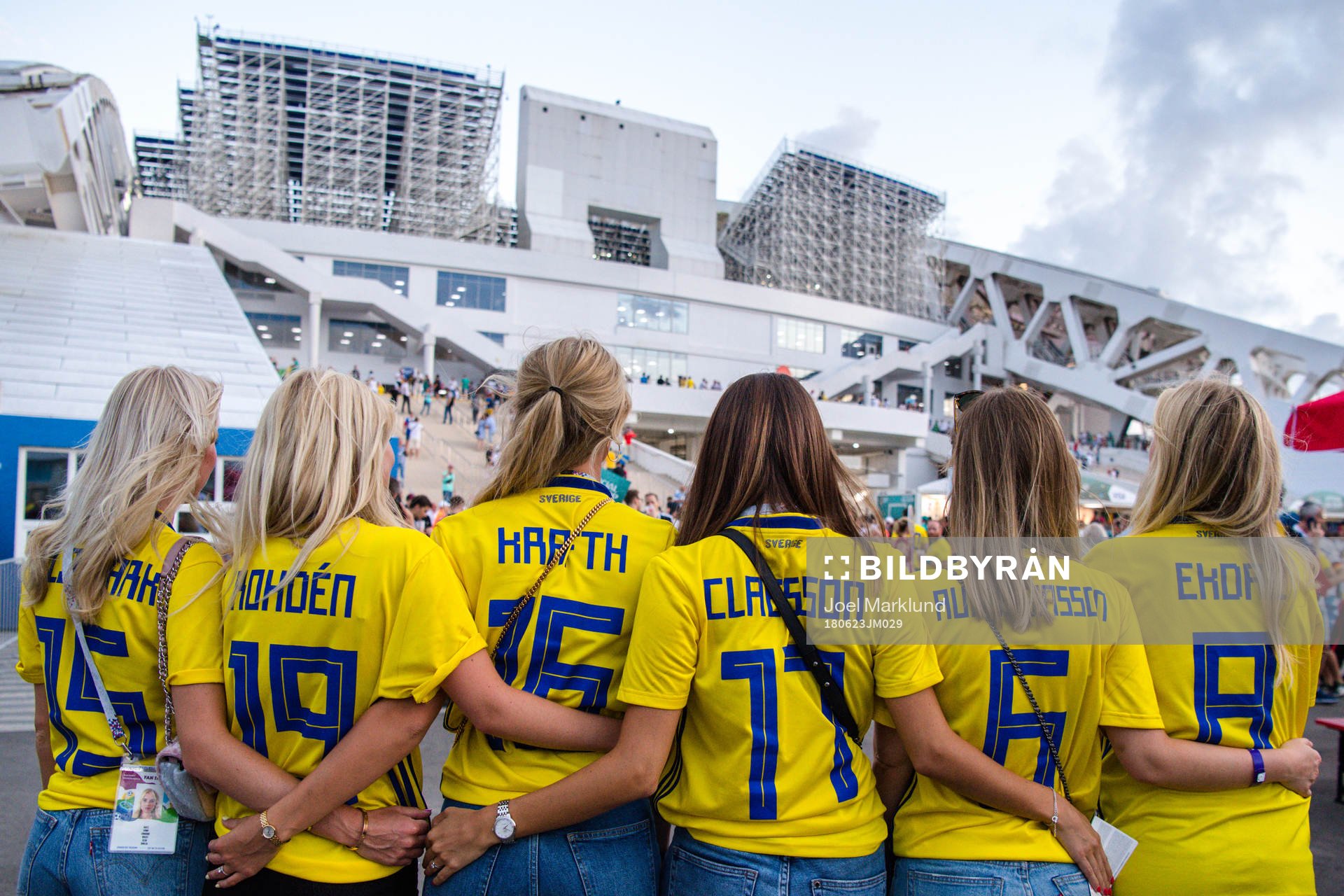 Elin Wass, Elin Fransson, Lina Lundqvist, Julia