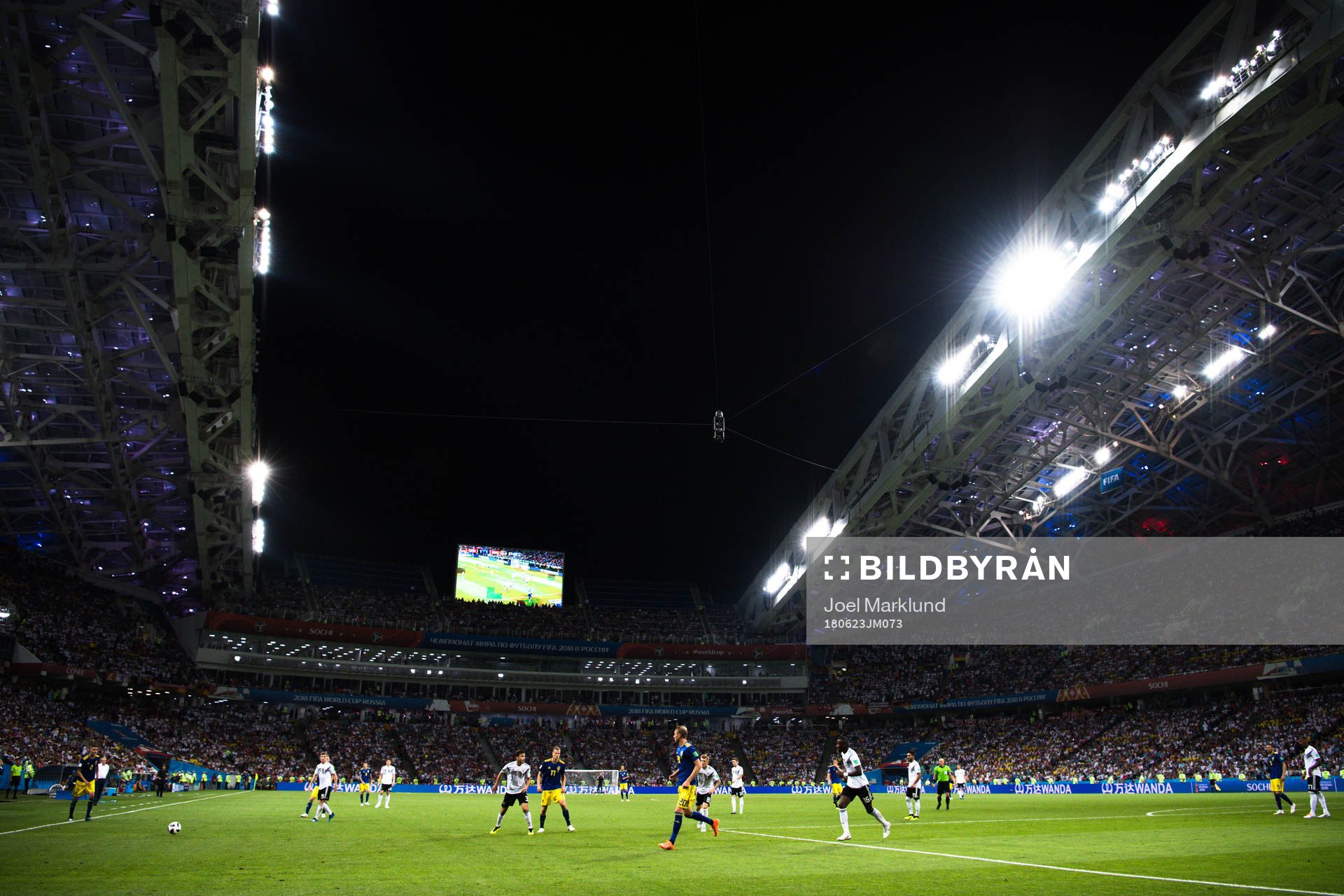 General view of the pitch