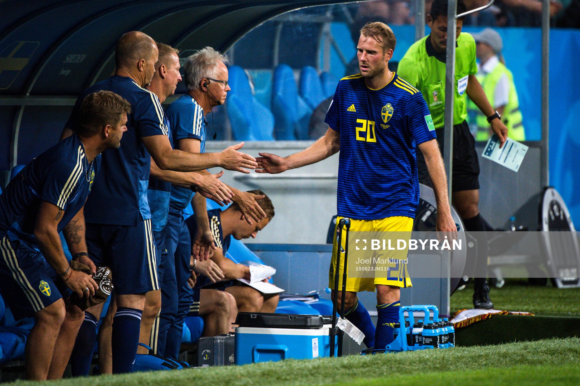 Ola Toivonen of Sweden