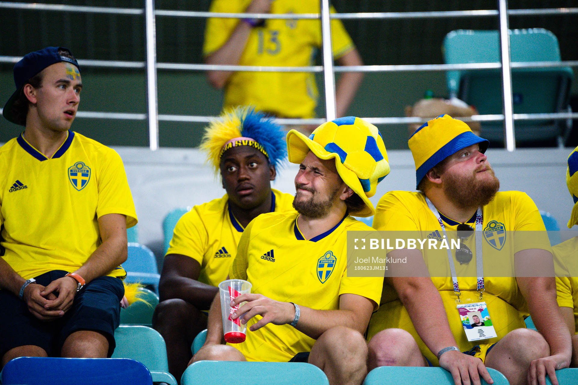 Swedish Ice Hockey player Filip Forsberg looks dejected