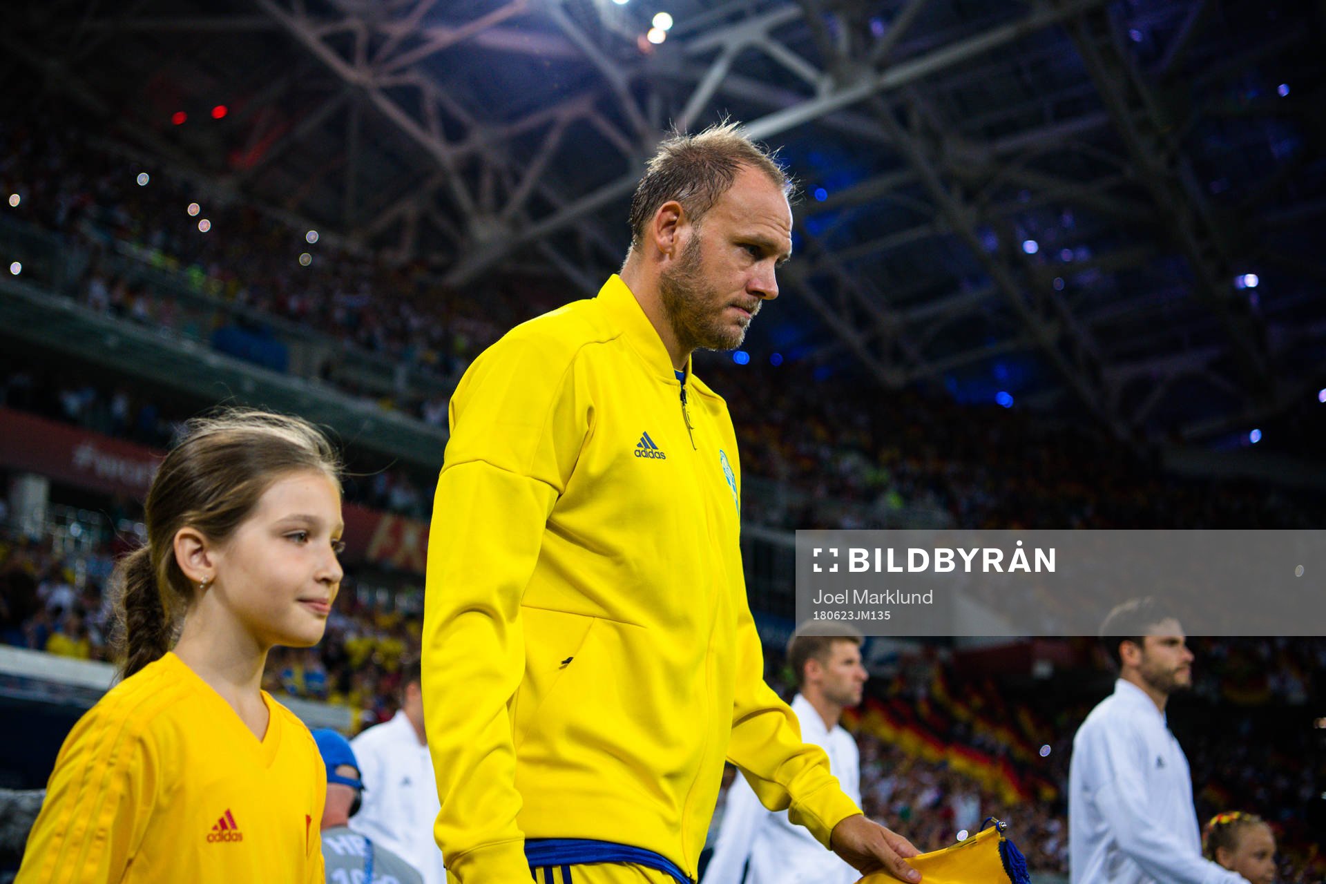 Andreas Granqvist of Sweden prior the FIFA World Cup group