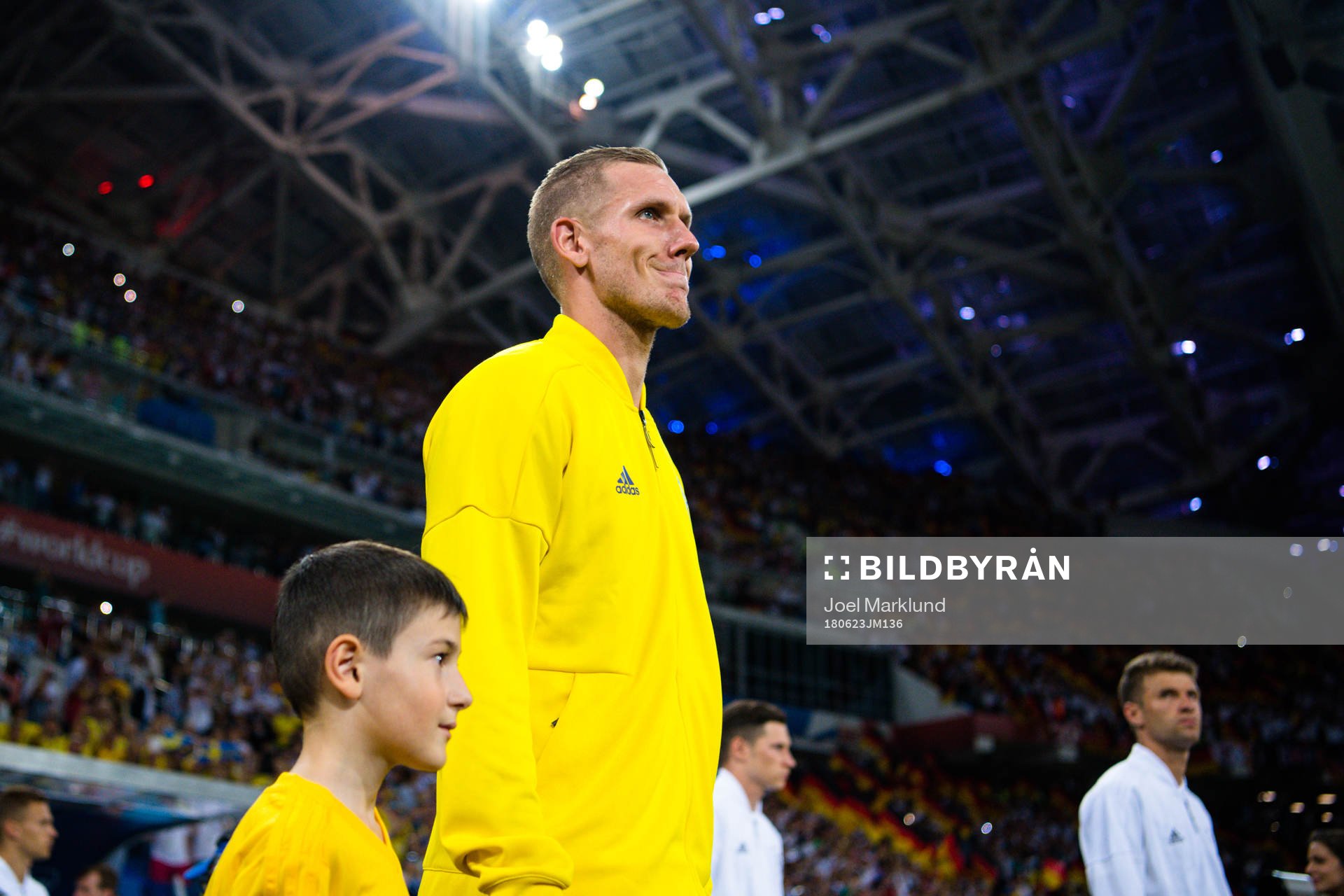 goalkeeper Robin Olsen of Sweden prior the FIFA World Cup