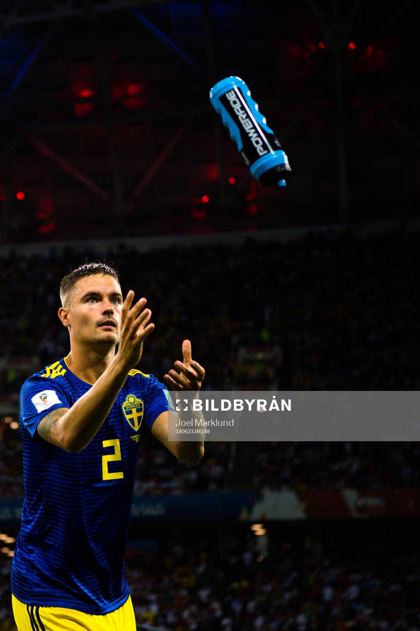 Mikael Lustig of Sweden prior the FIFA World Cup group