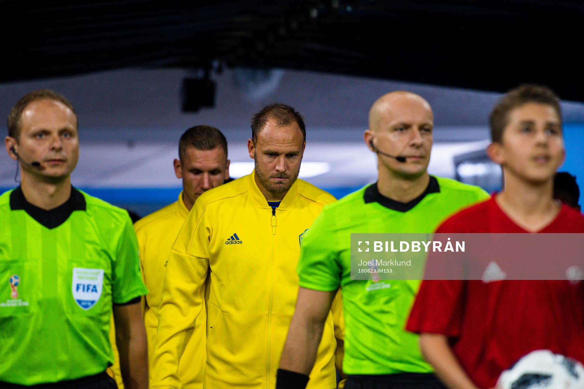 Andreas Granqvist of Sweden prior the FIFA World Cup group