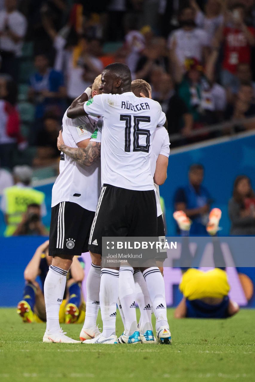 Players of Germany celebrates