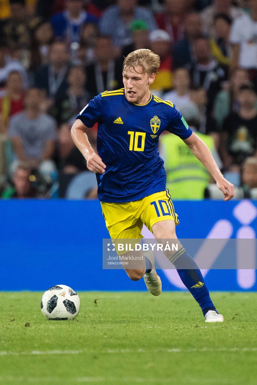 Emil Forsberg of Sweden