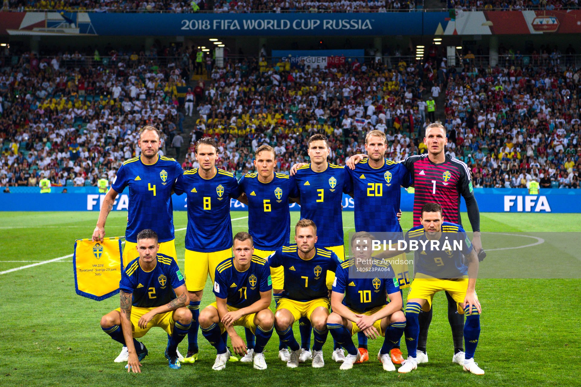 Andreas Granqvist. Albin Ekdal, Ludwig Augustinsson, Victor