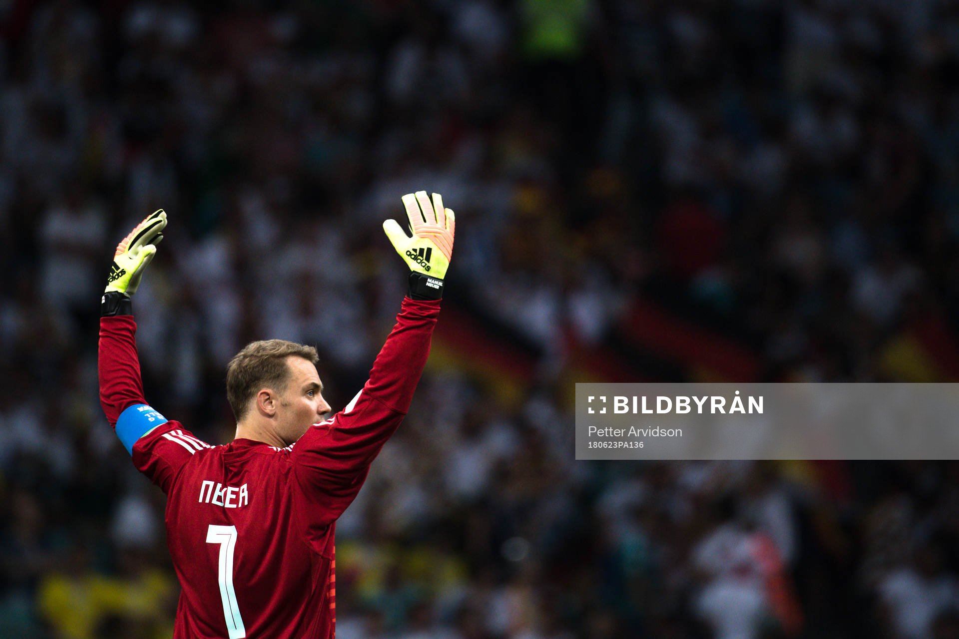 goalkeeper Manuel Neuer of Germany