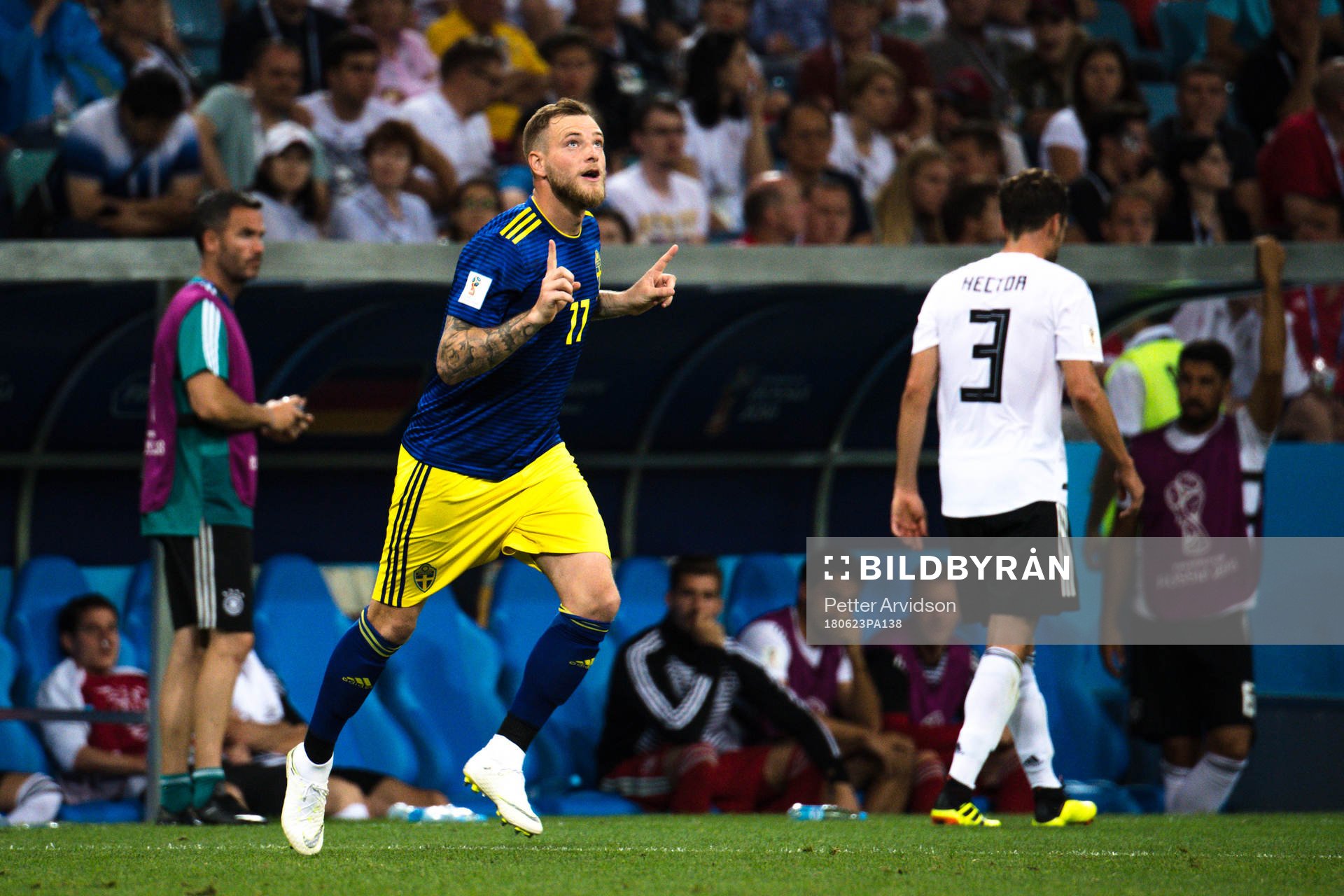 John Guidetti of Sweden