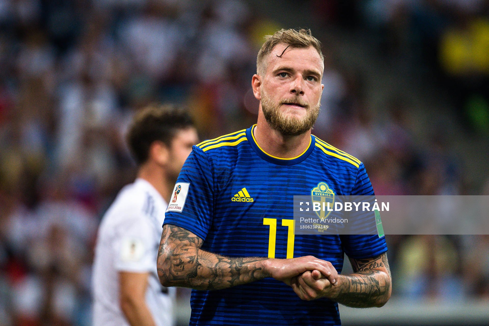 John Guidetti of Sweden