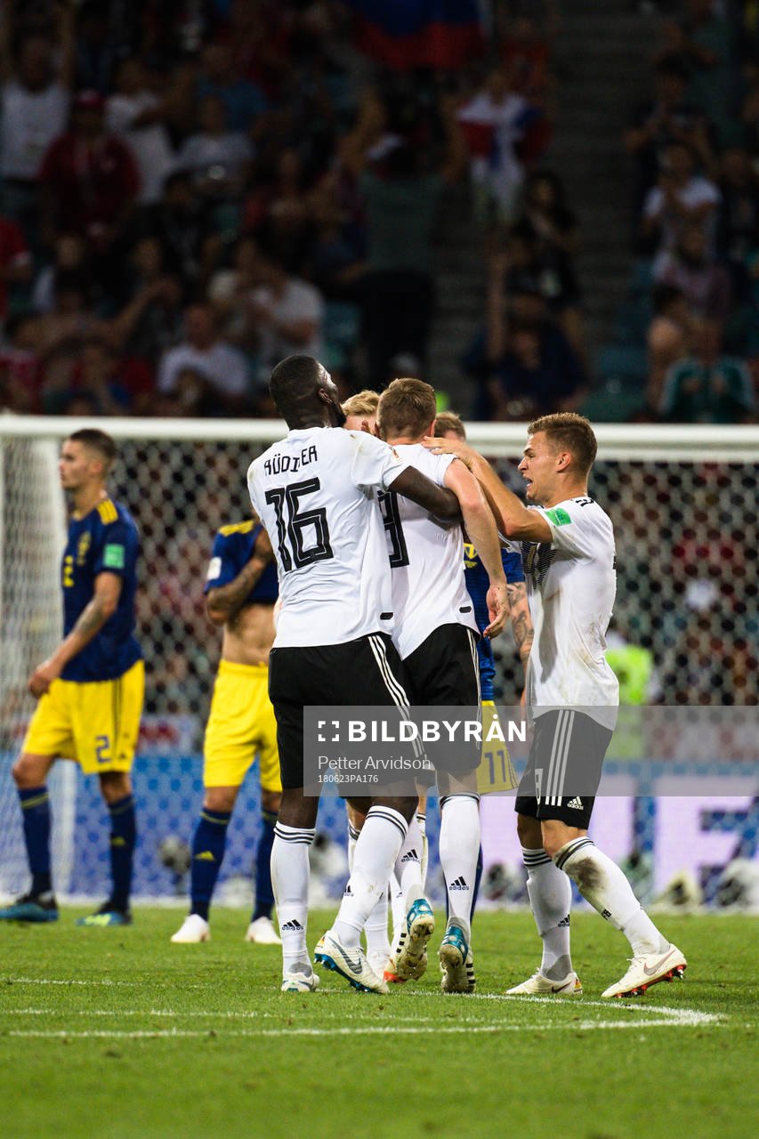 Players of Germany celebrates