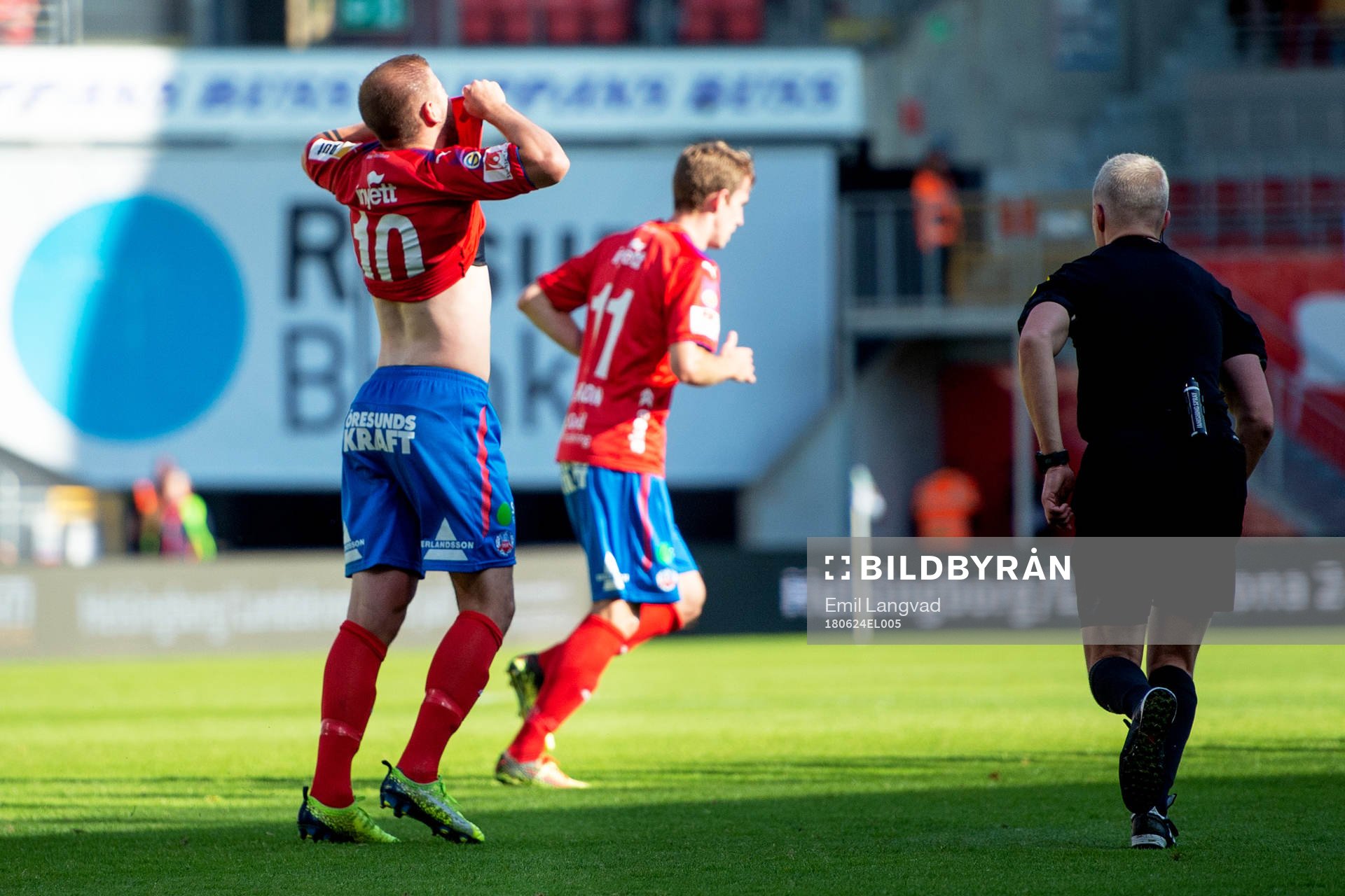 Helsingborgs Darijan Bojanic deppar