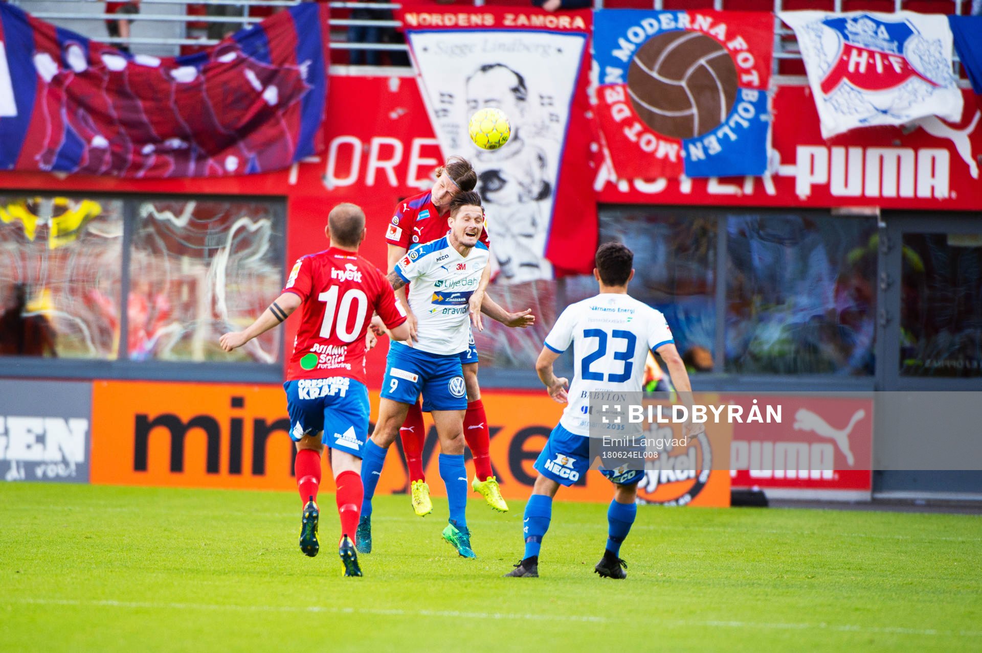 Helsingborgs Carl Johansson och Värnamos Pär Cederqvist