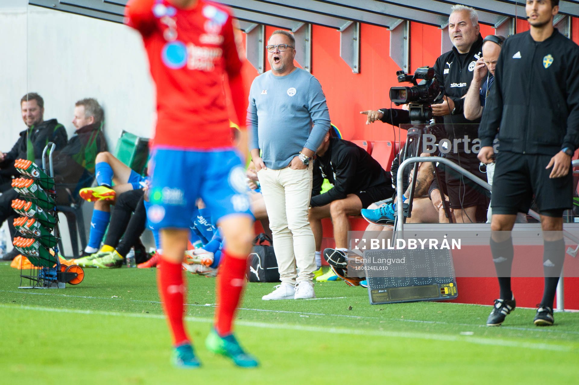 Värnamos tränare Roar Hansen