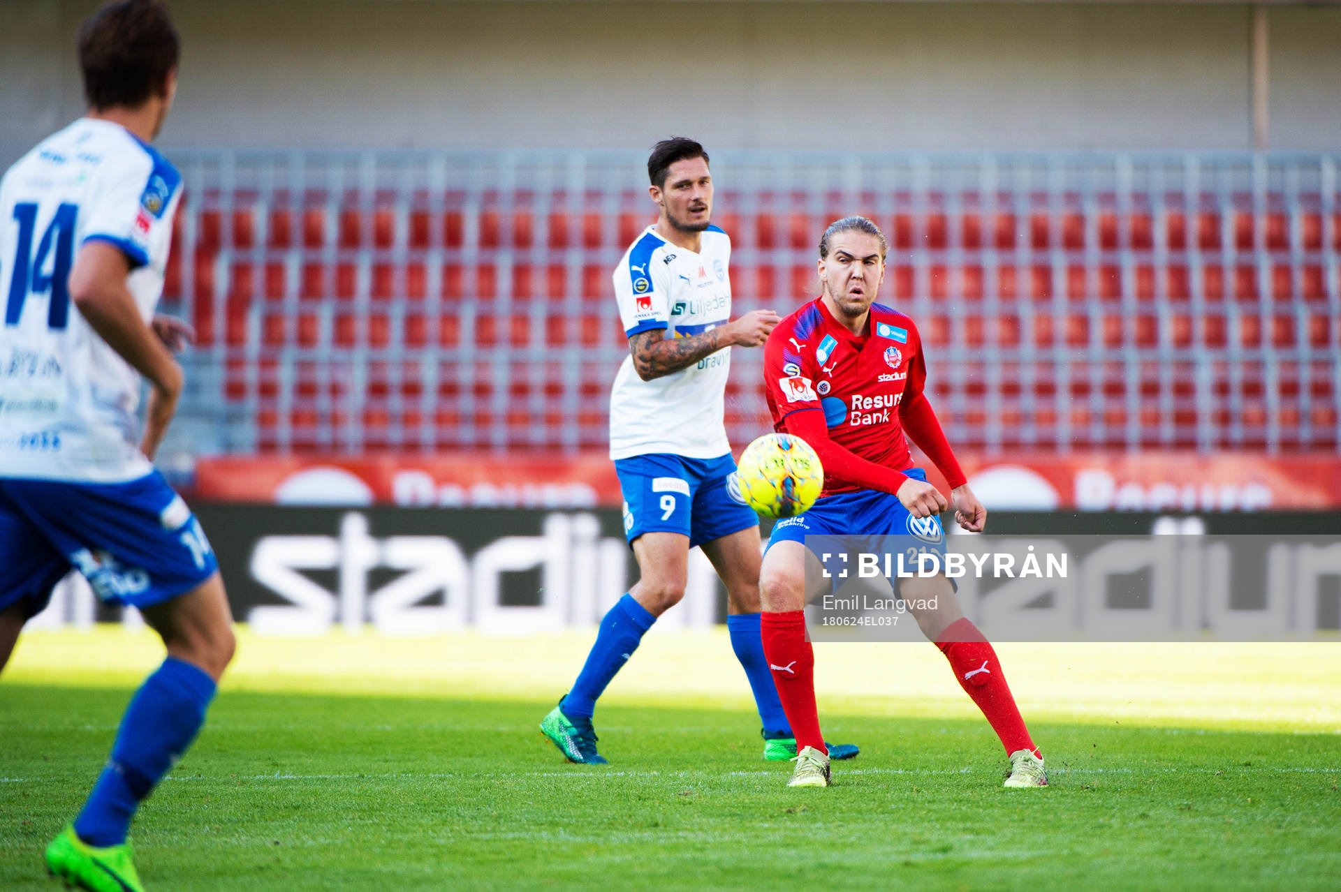 Värnamos Pär Cederqvist och Helsingborgs Charlie Weberg
