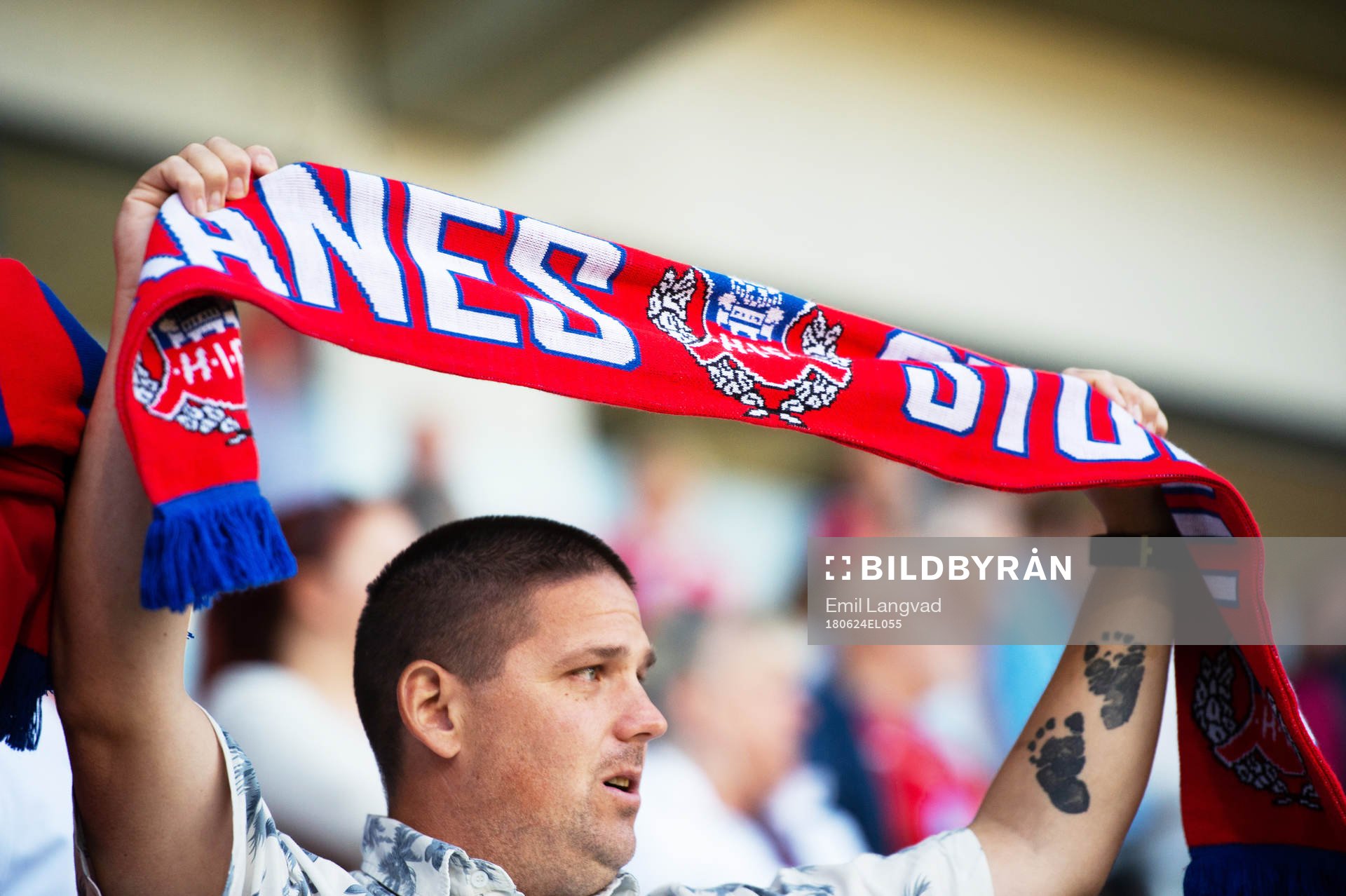 En Helsingborgs supporter
