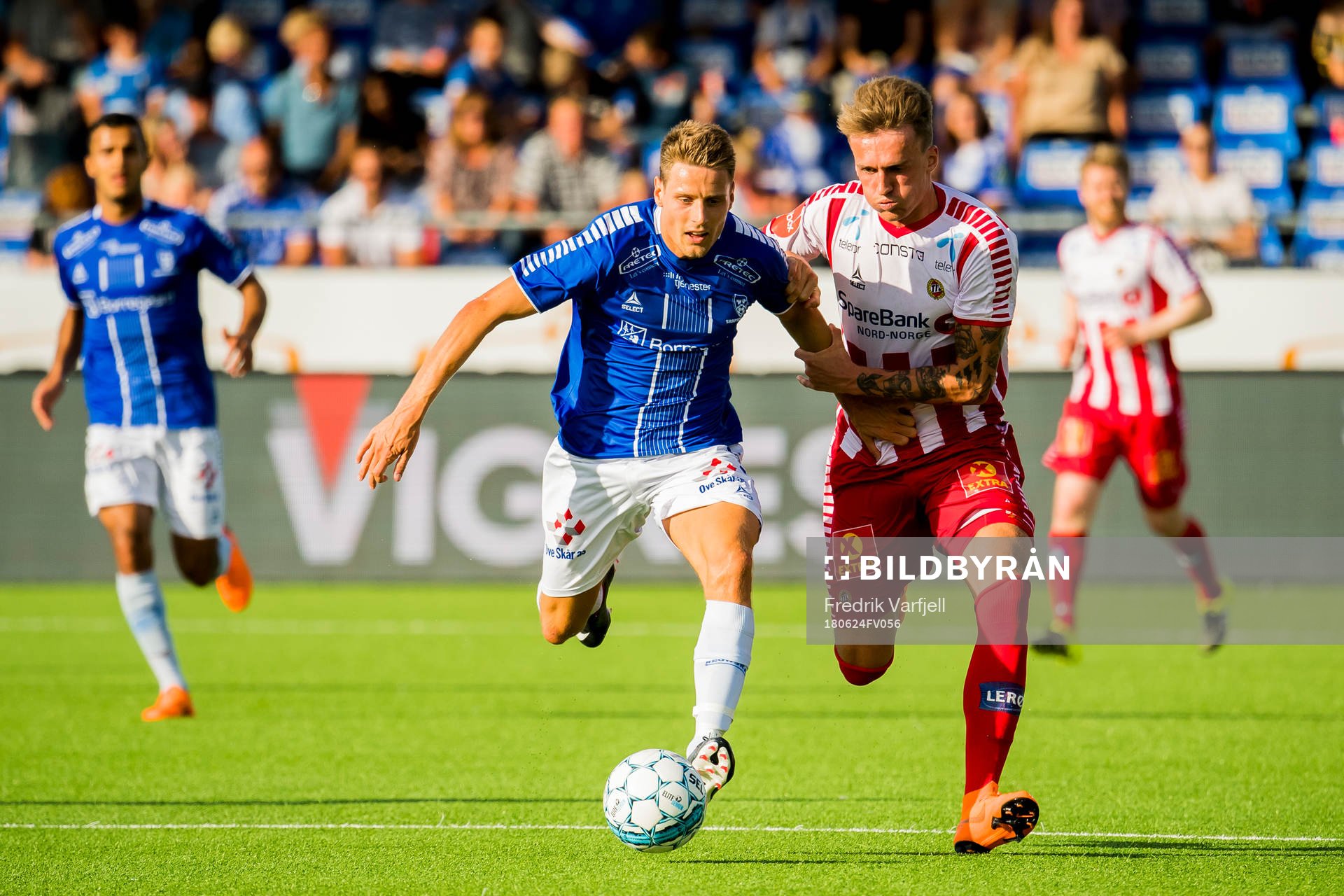 Kristoffer Zachariassen of Sarpsborg 08 and Runar Espejord