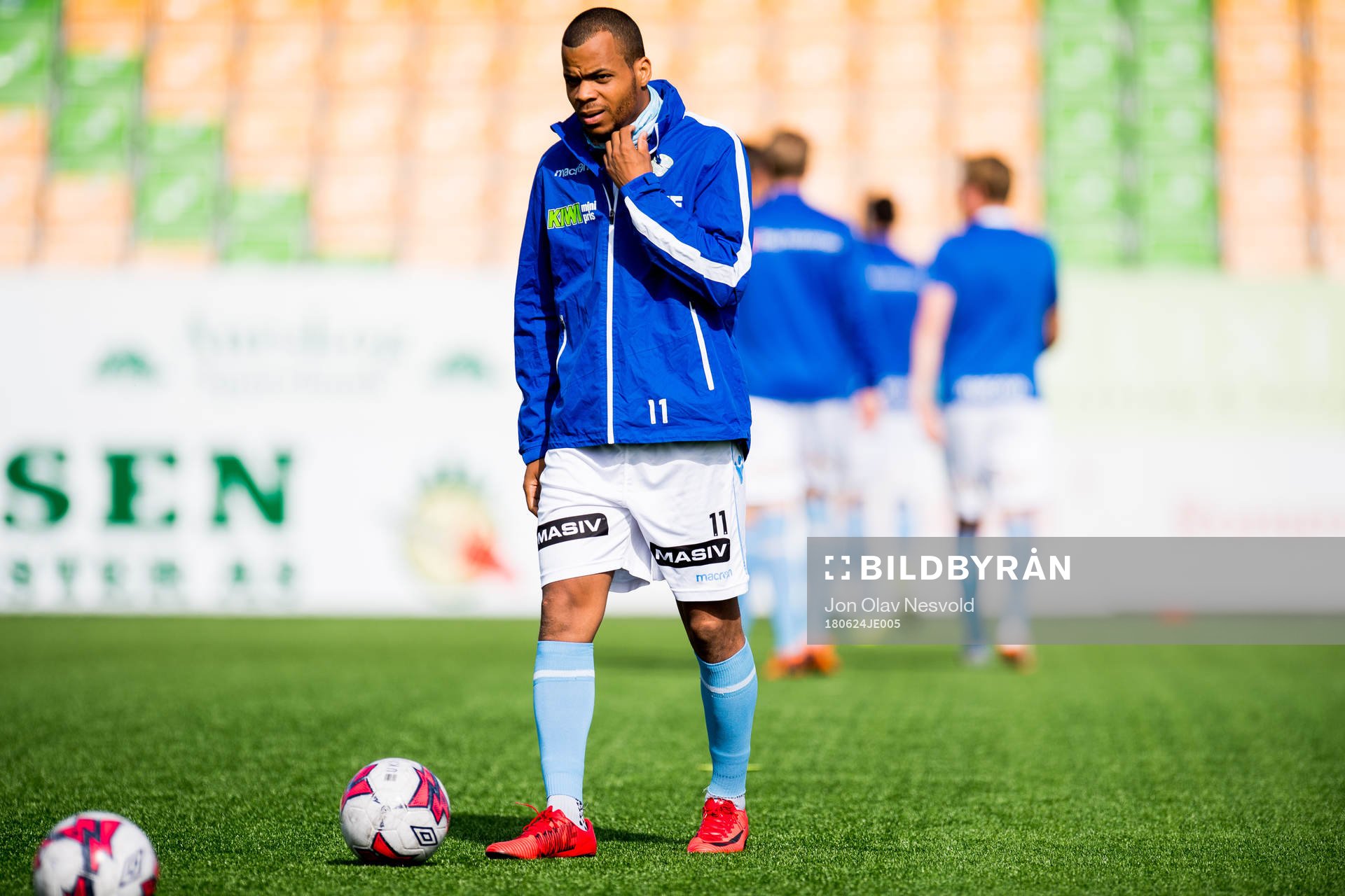 Erixon Danso of Sandnes Ulf