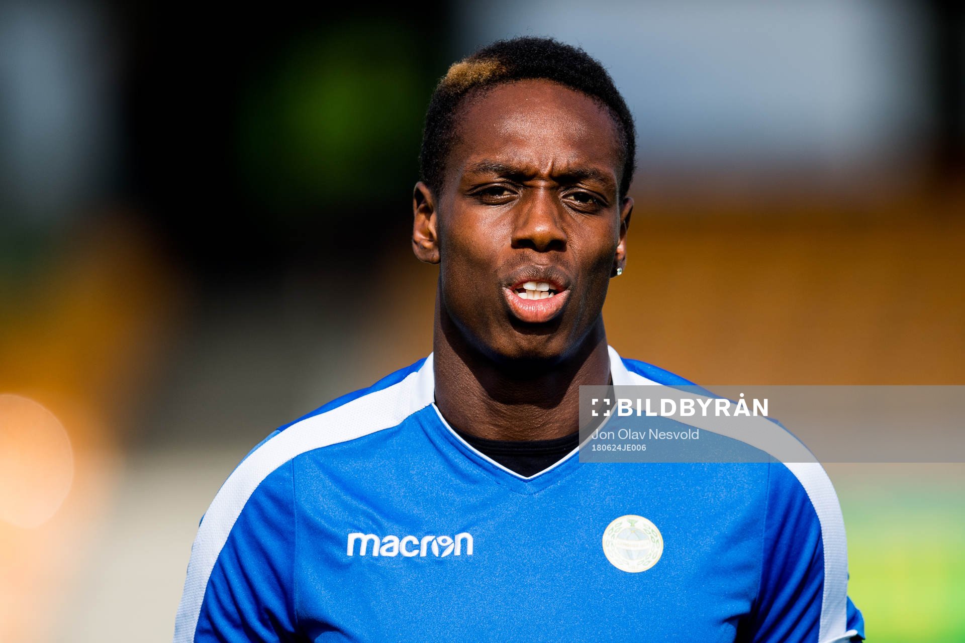 Akinsola Akinyemi of Sandnes Ulf