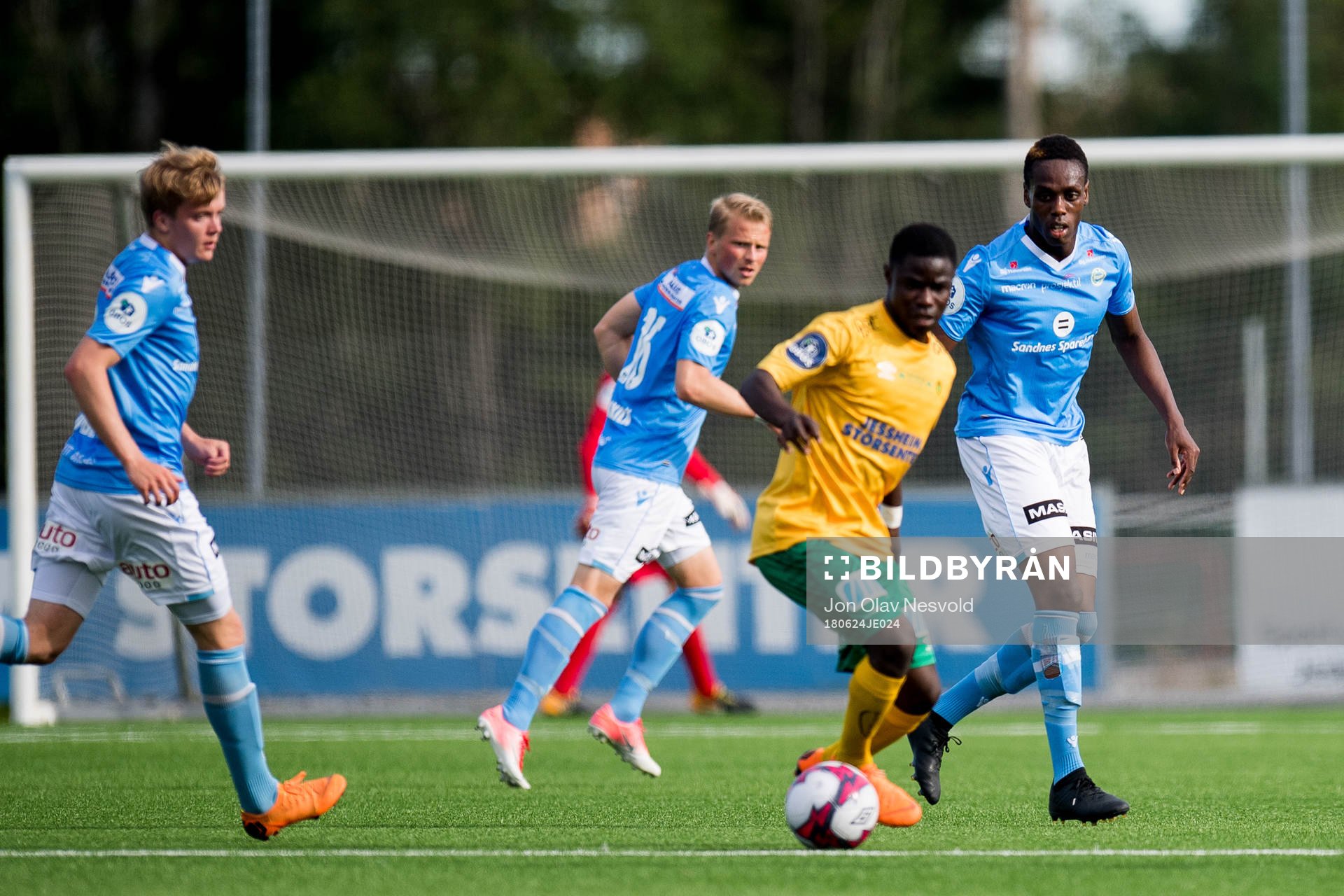 Akinsola Akinyemi of Sandnes Ulf