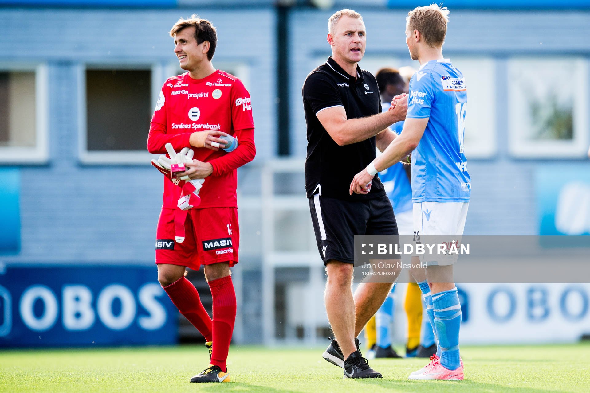 Goalkeeper Deniss Korneiciks of Sandnes Ulf, Bengt