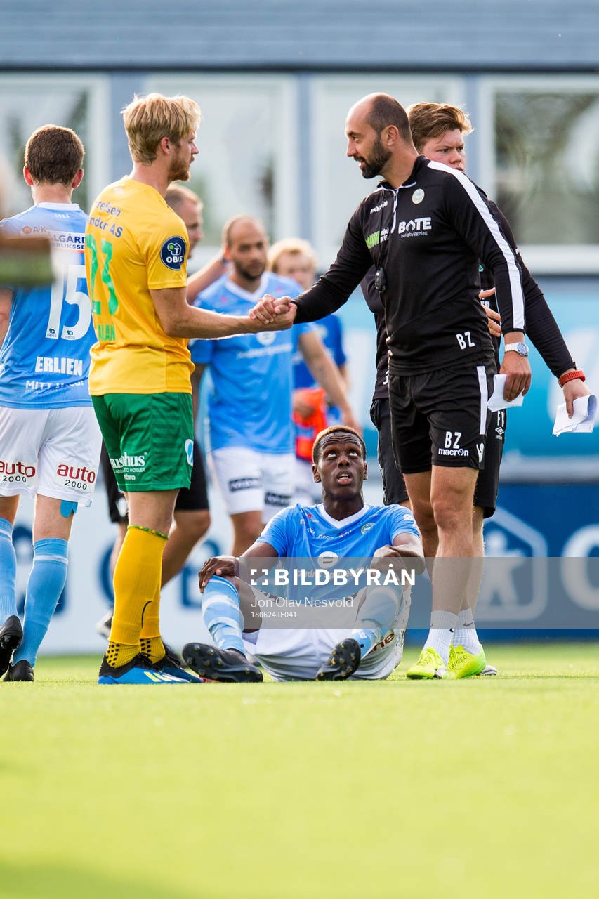 Akinsola Akinyemi of Sandnes Ulf