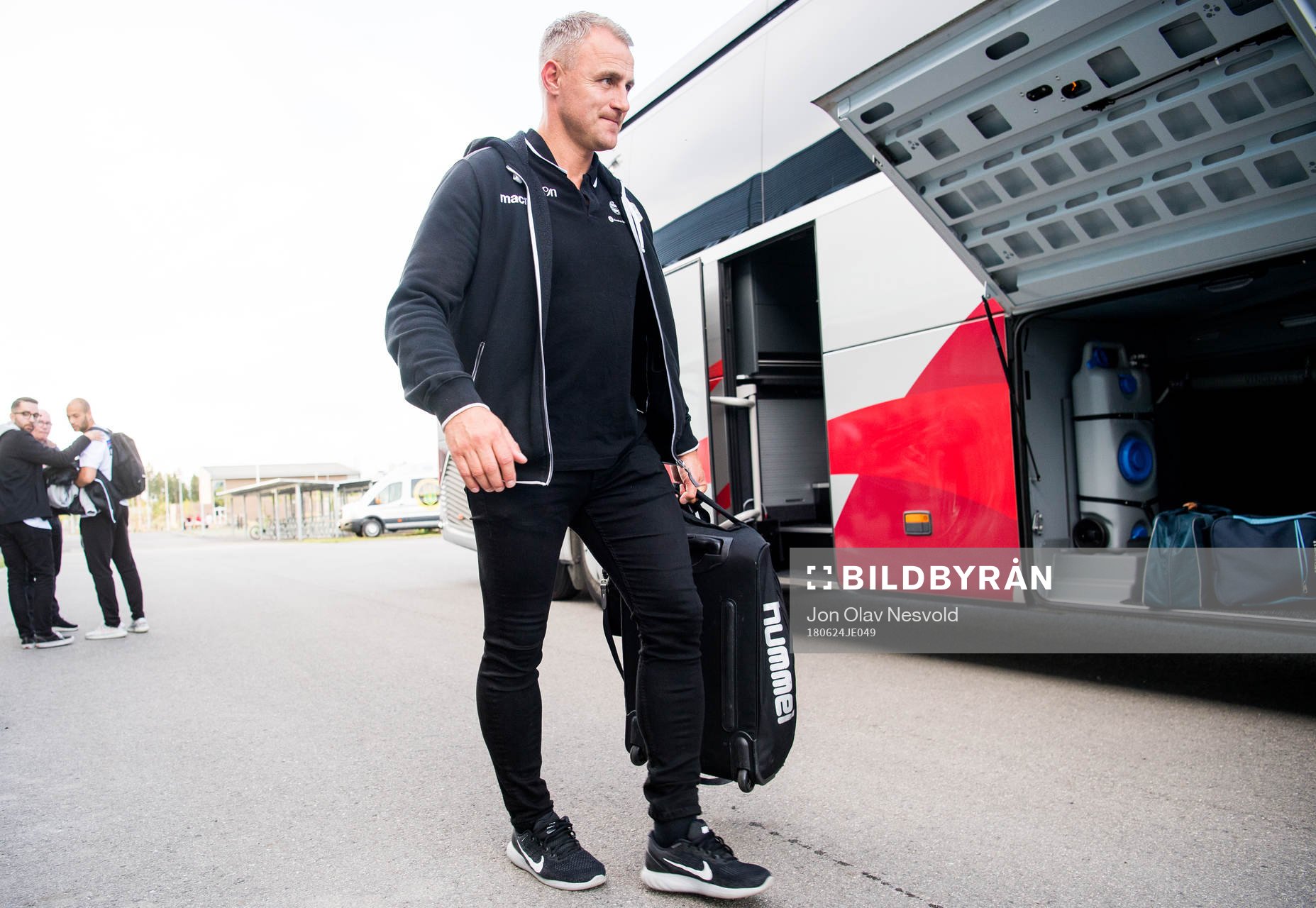 Bengt Sæternes, head coach of Sandnes Ulf, after the OBOS-ligaen match between Ull/Kisa and Sandnes Ulf on June 24, 2018 in Jessheim.