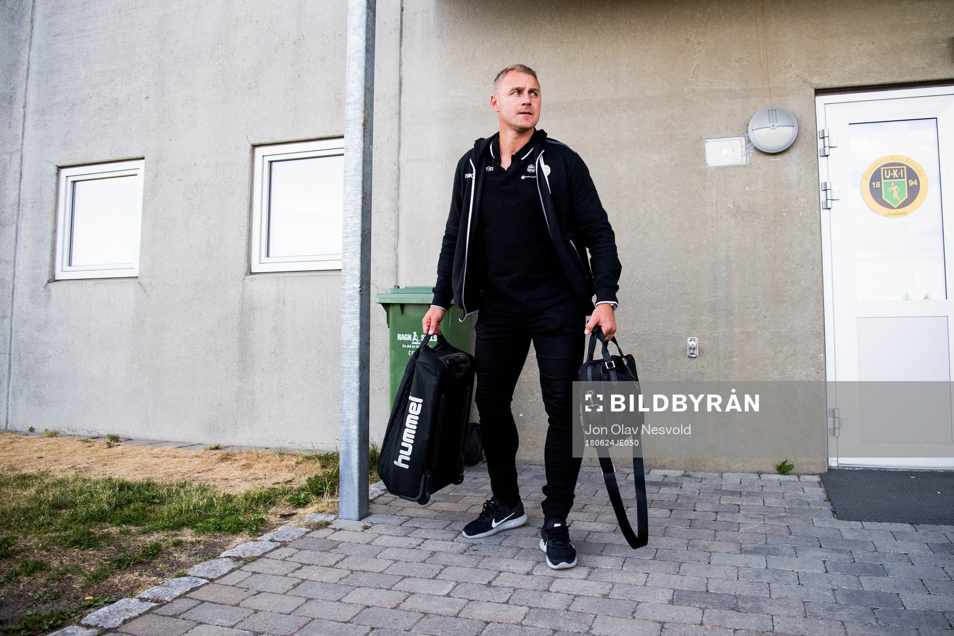Bengt Sæternes, head coach of Sandnes Ulf, after the OBOS-ligaen match between Ull/Kisa and Sandnes Ulf on June 24, 2018 in Jessheim.