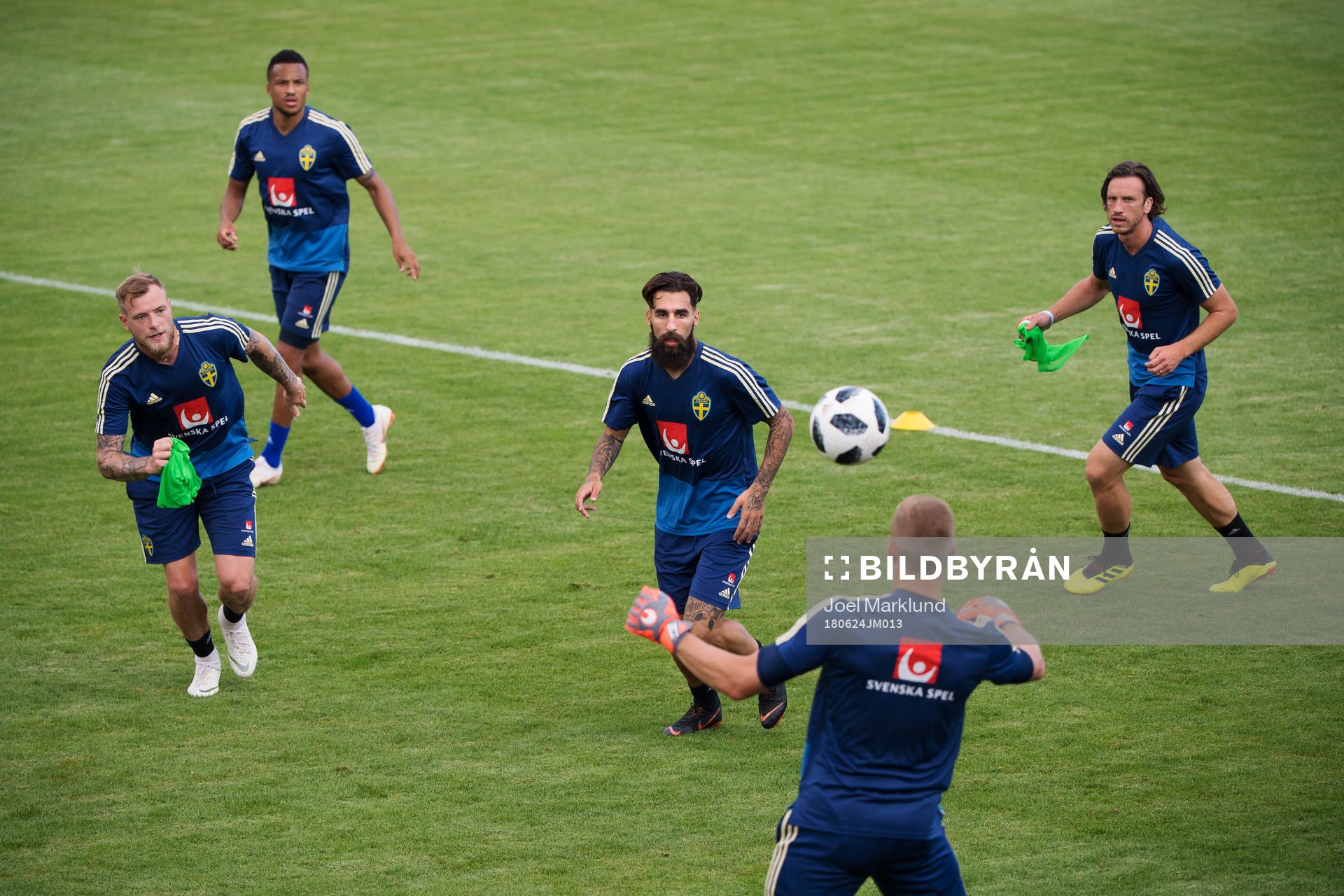 John Guidetti, Martin Olsson, Jimmy Durmaz, goalkeeper