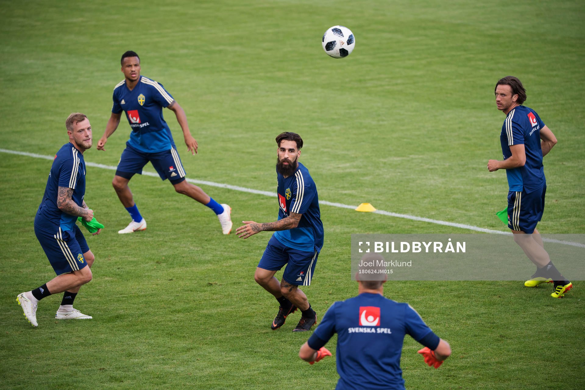 John Guidetti, Martin Olsson, Jimmy Durmaz, goalkeeper