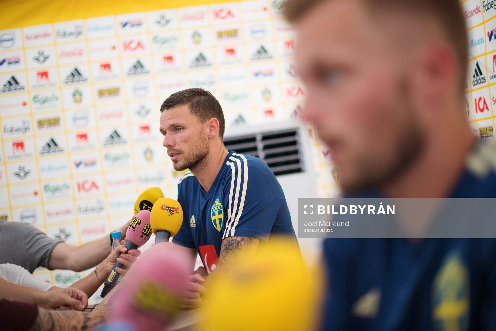 Marcus Berg of the Swedish national football team