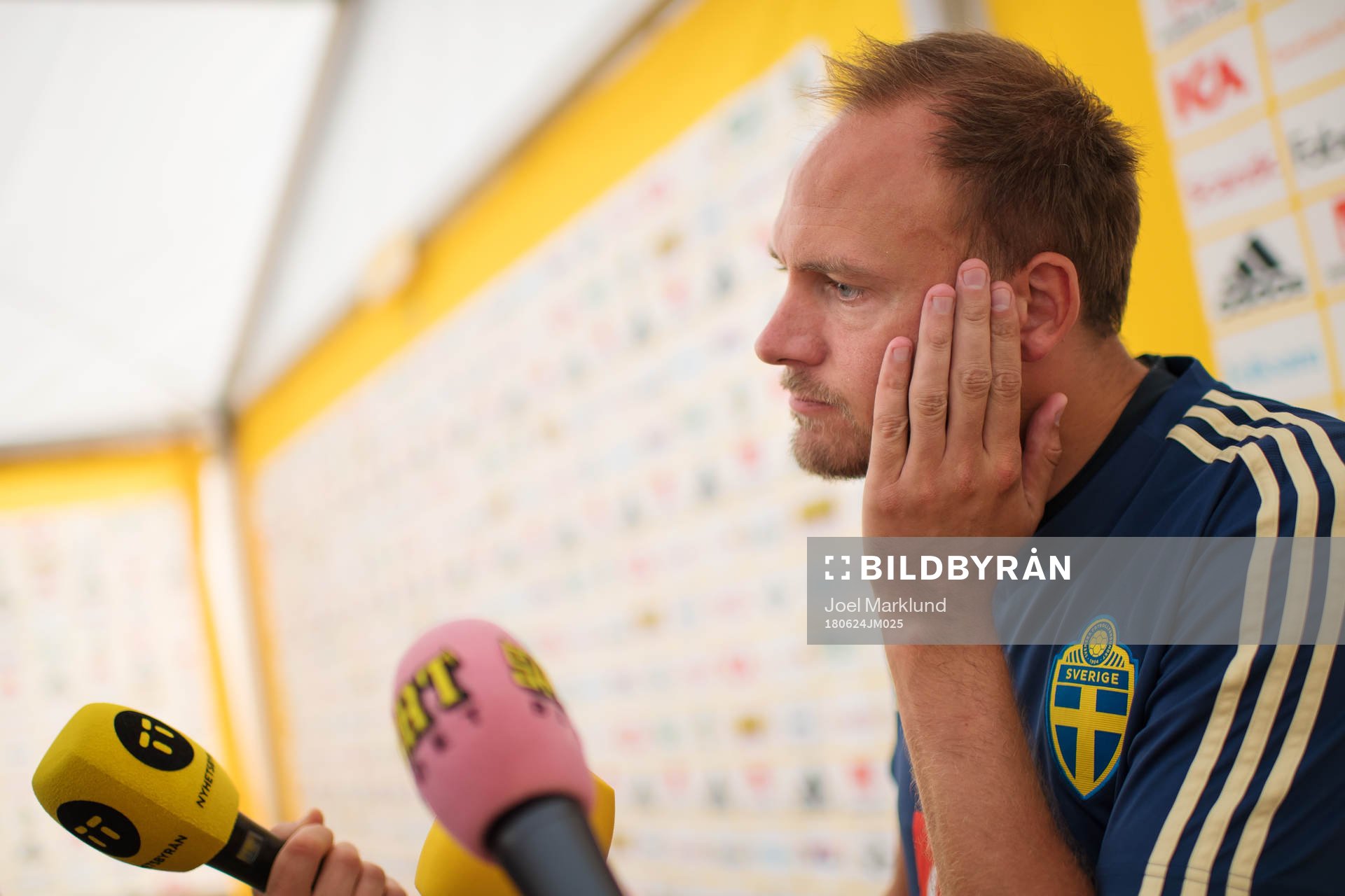 Andreas Granqvist of the Swedish national football team