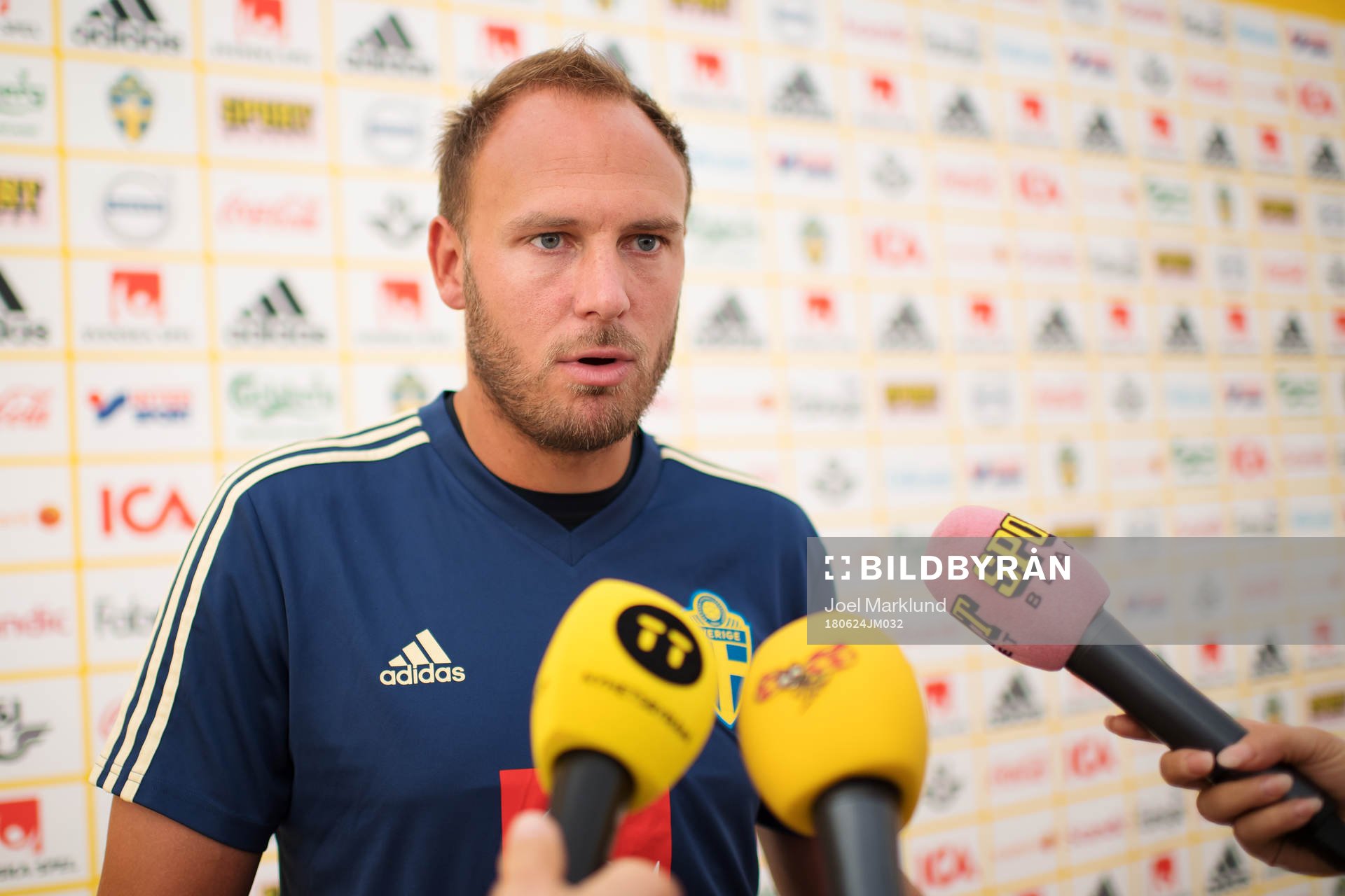 Andreas Granqvist of the Swedish national football team