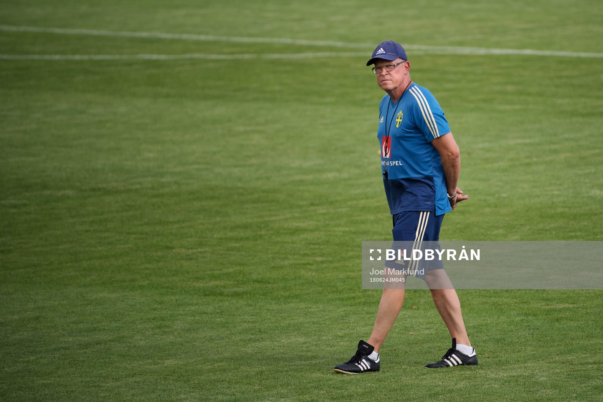 Head coach Janne Andersson of the Swedish national football
