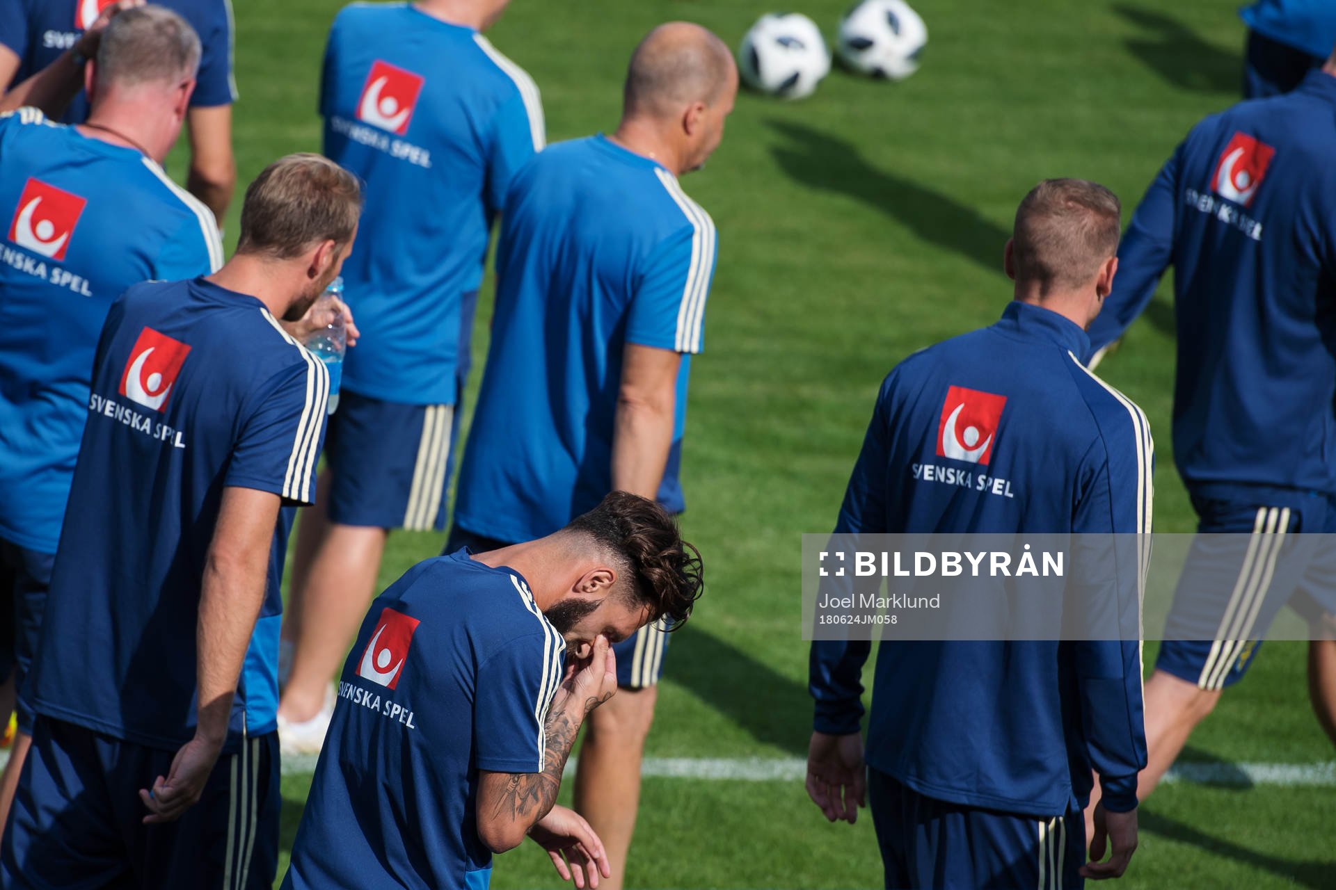 Jimmy Durmaz of the Swedish national football team