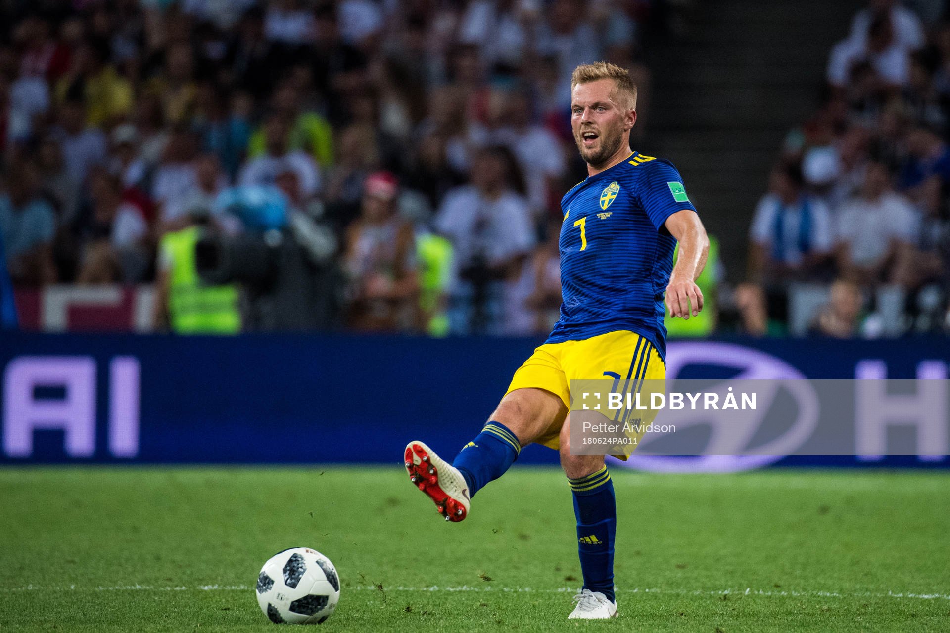 Sebastian Larsson of Sweden