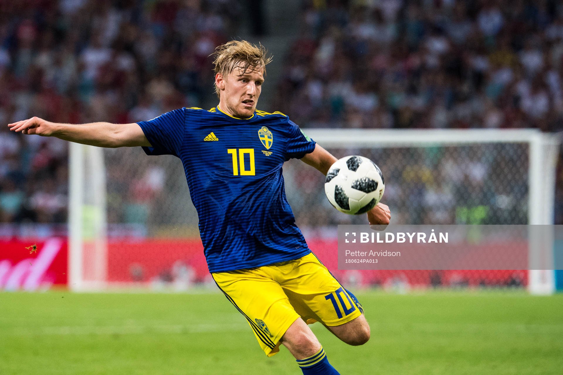 Emil Forsberg of Sweden