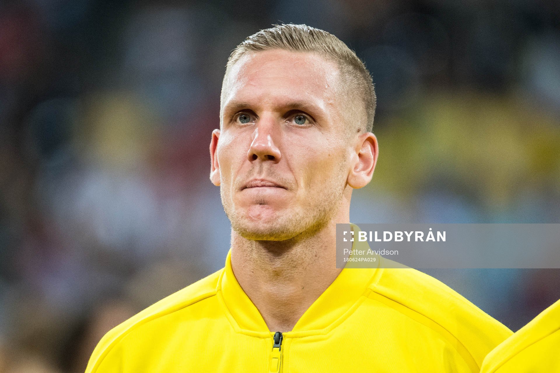 Goalkeeper Robin Olsen of Sweden prior the FIFA World Cup