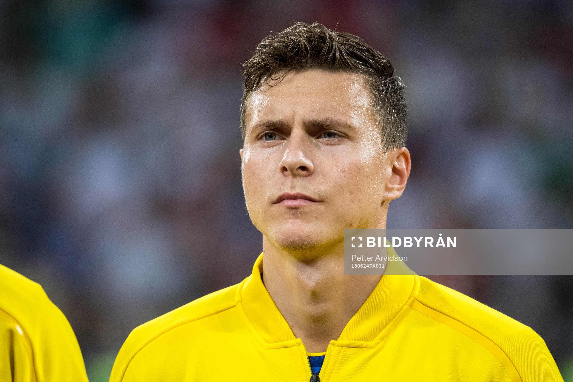 Victor Nilsson Lindelöf of Sweden prior the FIFA World Cup